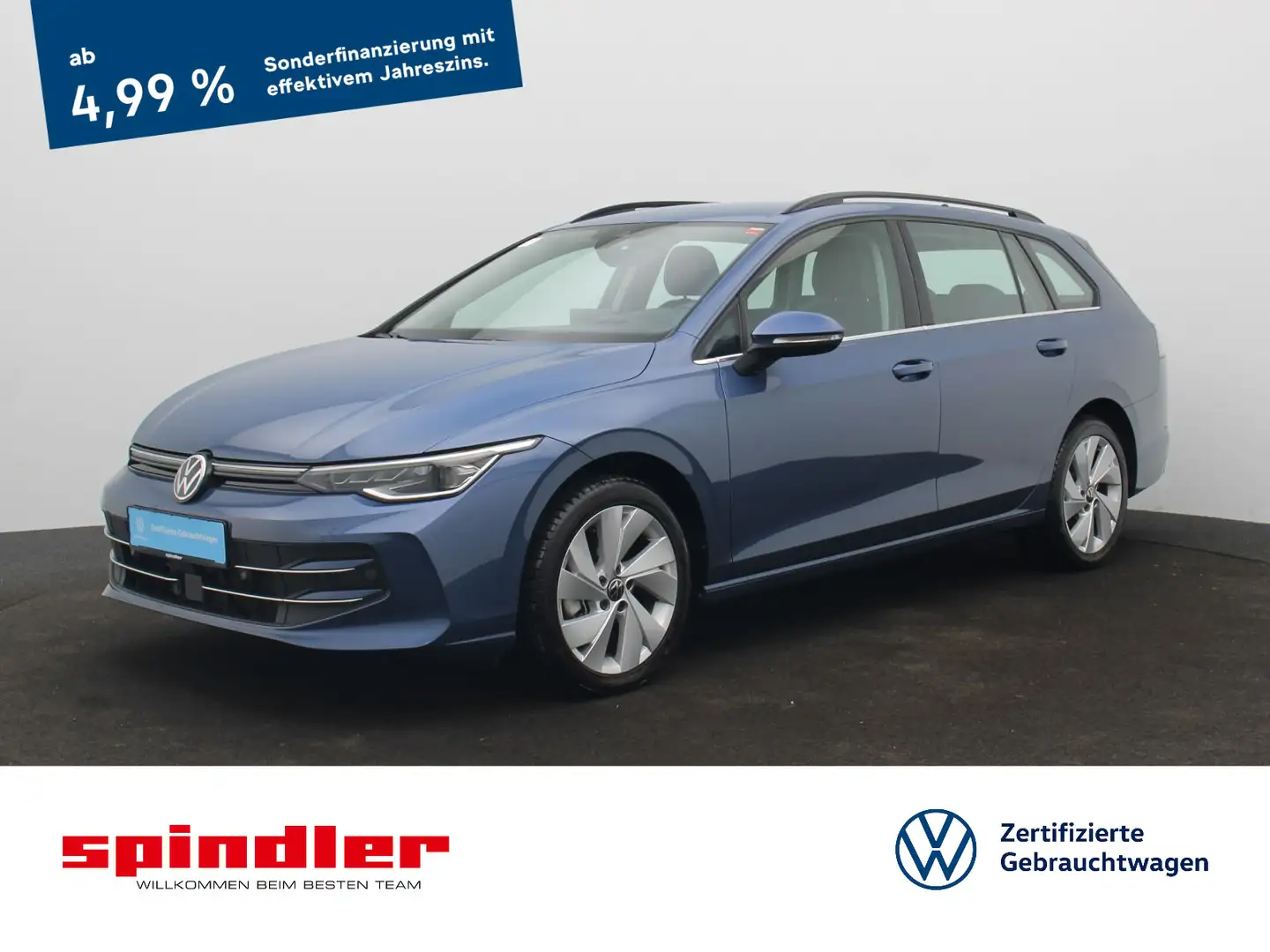 Volkswagen Golf Variant Style 1.5eTSI DSG/ Matrix, HuD, RFK Blau - 1
