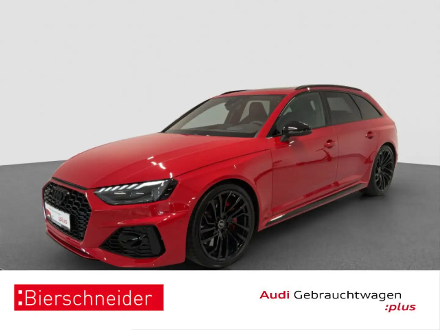 Audi RS4 Av qu MATRIX PANO B&O HuD 360 Rouge - 1