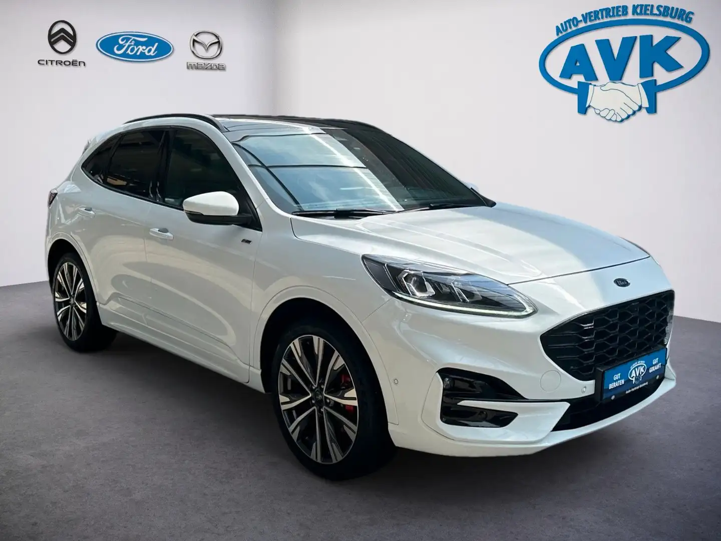 Ford Kuga Plug-In Hybrid ST-Line X mit AHK, Navi, Sitzhzng Weiß - 1