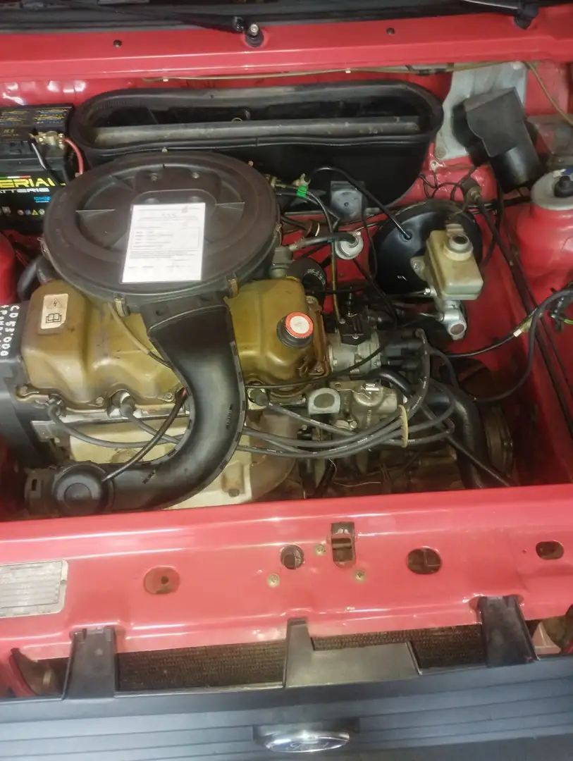 Ford 1300cc  cabrio Red - 2