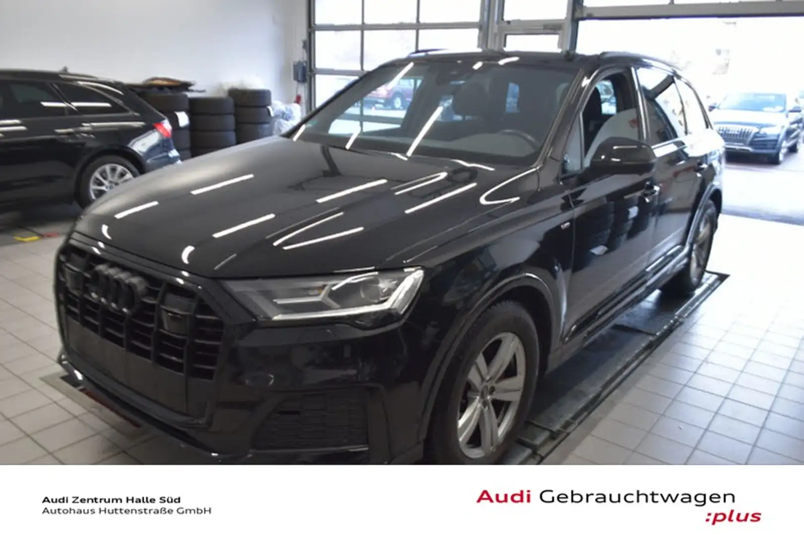 Audi Q7 50 TDI qu S line ASSIS+ STANDHZG PANO B&O 360° Schwarz - 1