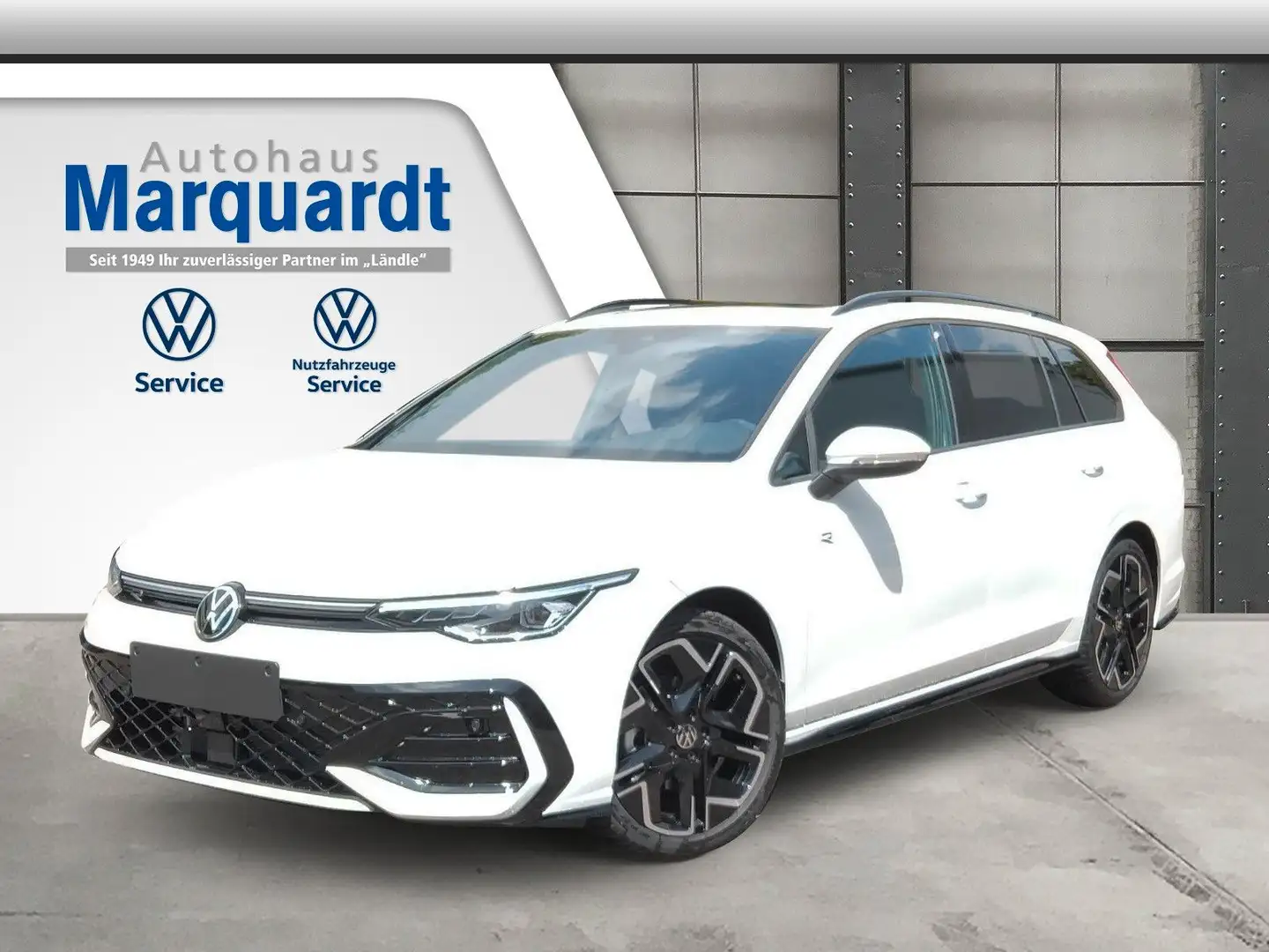 Volkswagen Golf VIII 2.0 TDI R-Line Pano18"360 AHK Standh. Weiß - 1