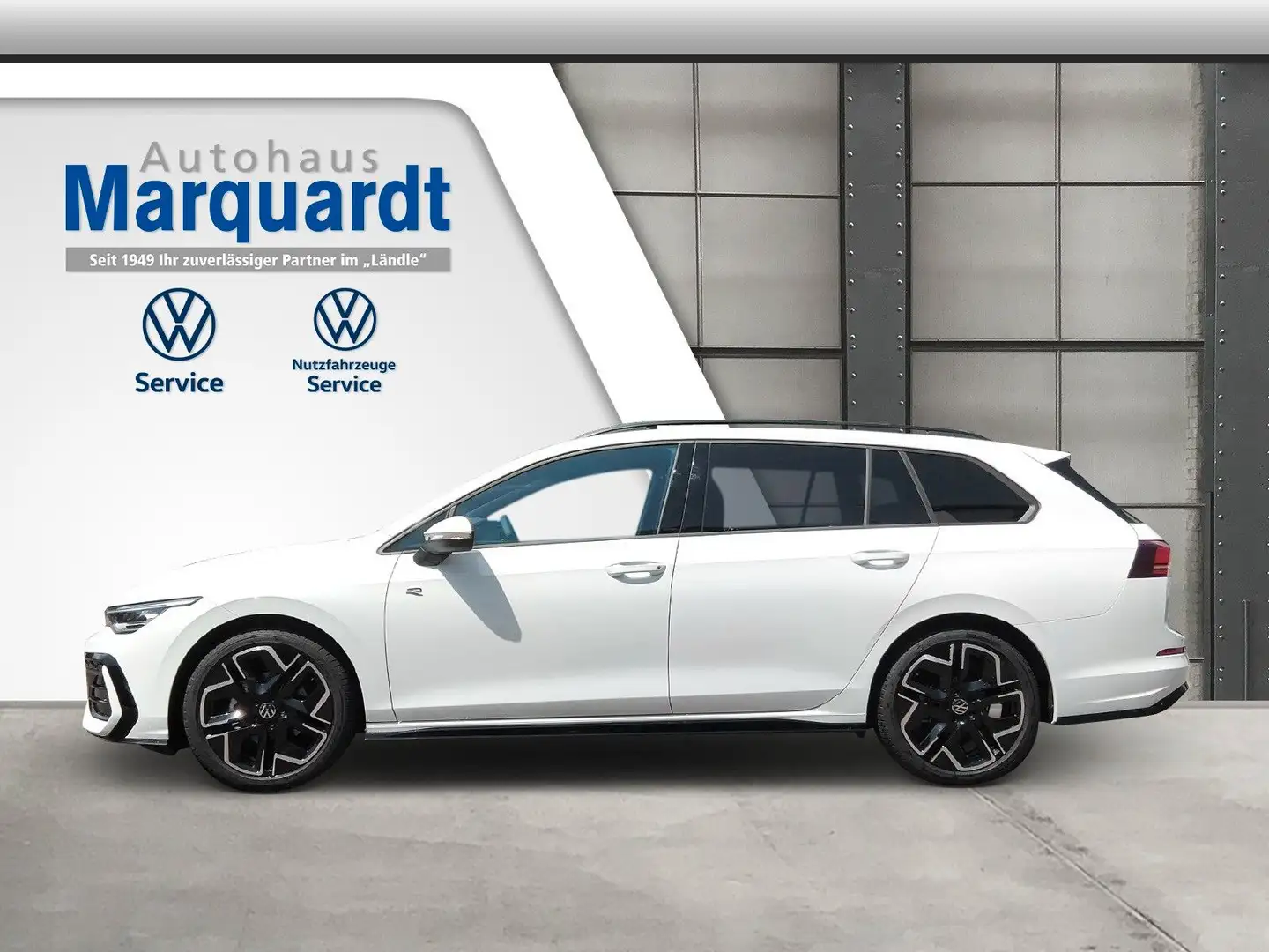 Volkswagen Golf VIII 2.0 TDI R-Line Pano18"360 AHK Standh. Weiß - 2