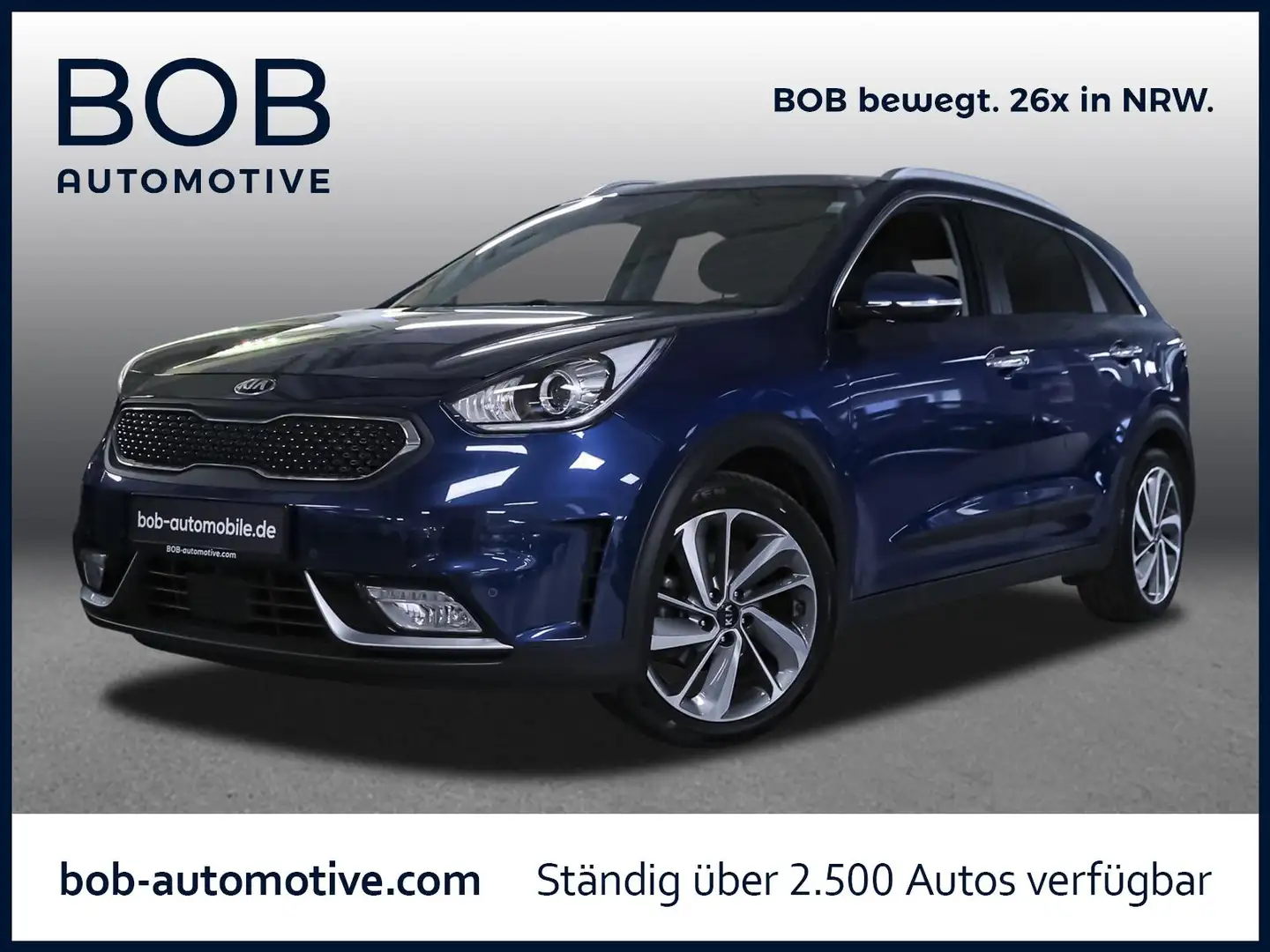 Kia Niro 1.6 Hybrid Spirit XENON NAVI SHZ CARPLAY Blau - 1