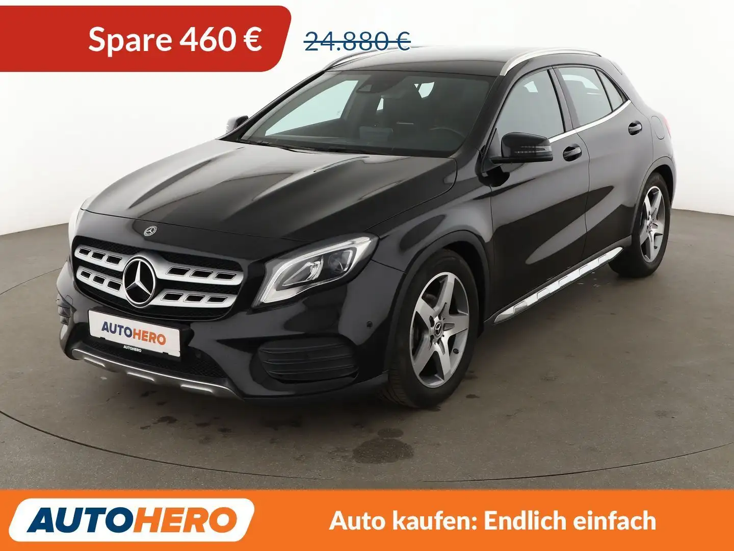 Mercedes-Benz GLA 180 GLA 180 AMG Line Aut.*NAVI*TEMPO*LED*PDC*SHZ* Noir - 1