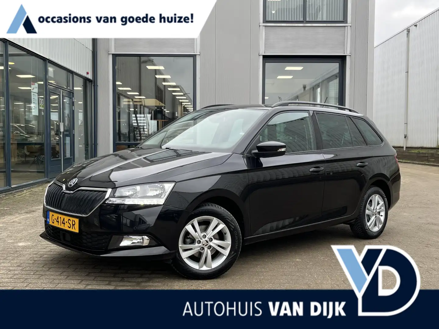 Skoda Fabia Combi 1.0 TSI Style | NL Auto/2e Eig./Navi/Camera/ Zwart - 1