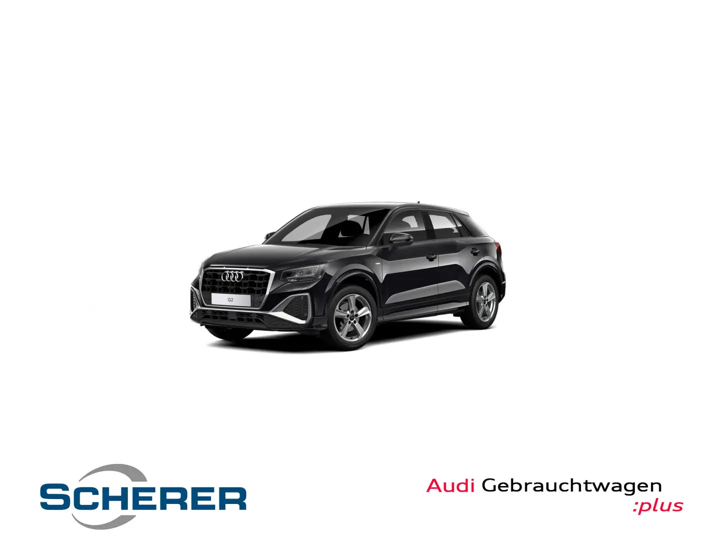 Audi Q2 35 TFSI S LINE NAVI PLUS AHK CAM LED Schwarz - 1
