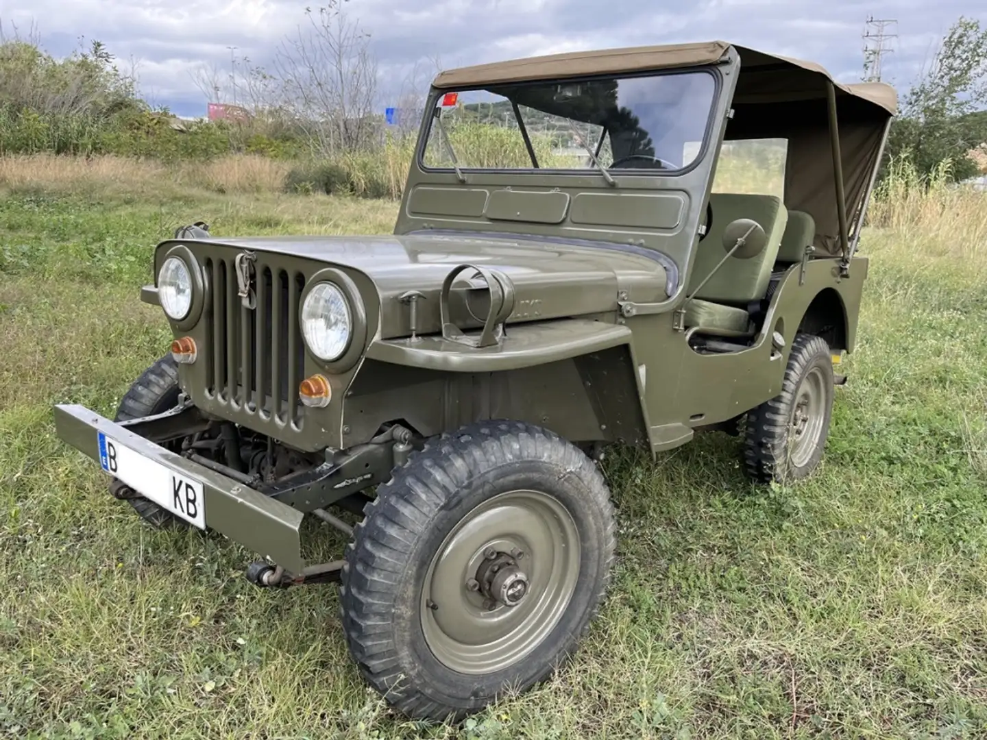 Jeep Willys Groen - 1