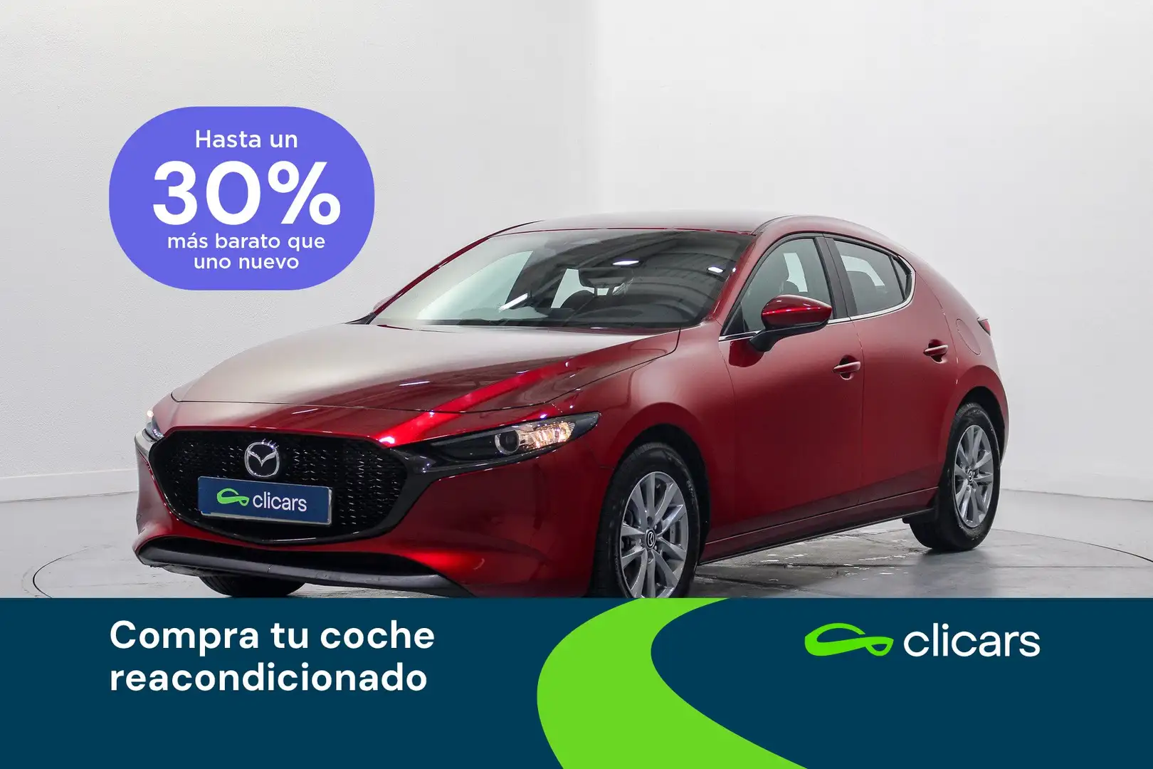 Mazda 3 2.5 e-Skyactiv-G Prime-line 103kW Rouge - 1