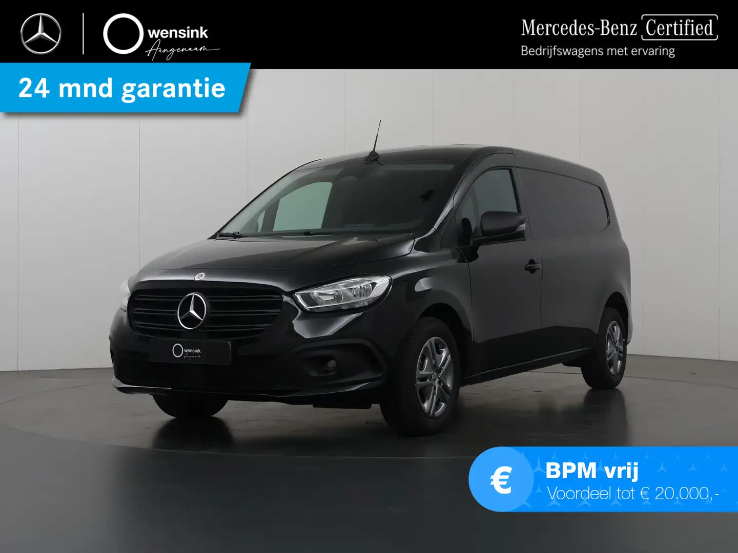 Mercedes-Benz Citan 112 CDI L2 Pro Automaat | BPM VRIJ | Trekhaak 1500 Schwarz - 1