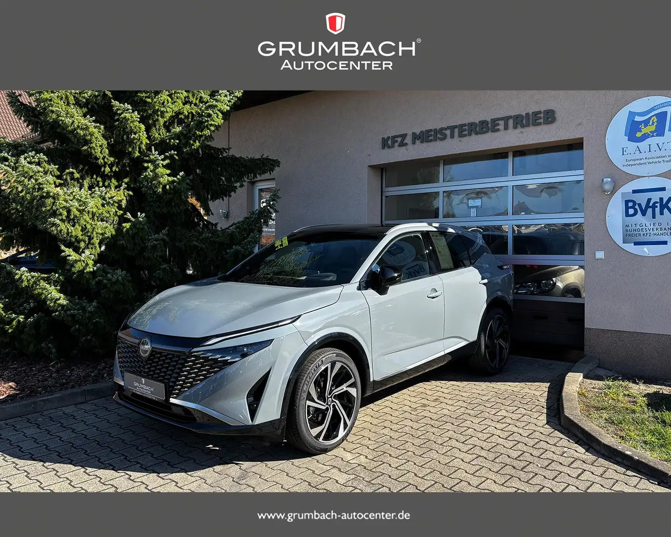 Nissan Qashqai TEKNA+ 1.3 DIG-T MHEV 116kw Xtronic 20Zoll Sitz... Gris - 1