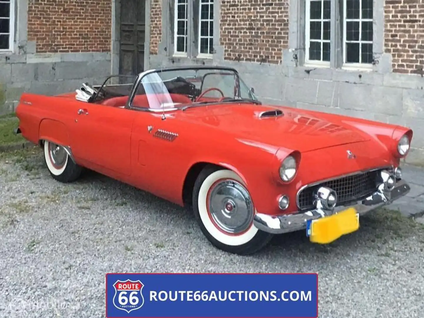 Ford Thunderbird | 1955 | Route 66 Auctions Чорний - 1