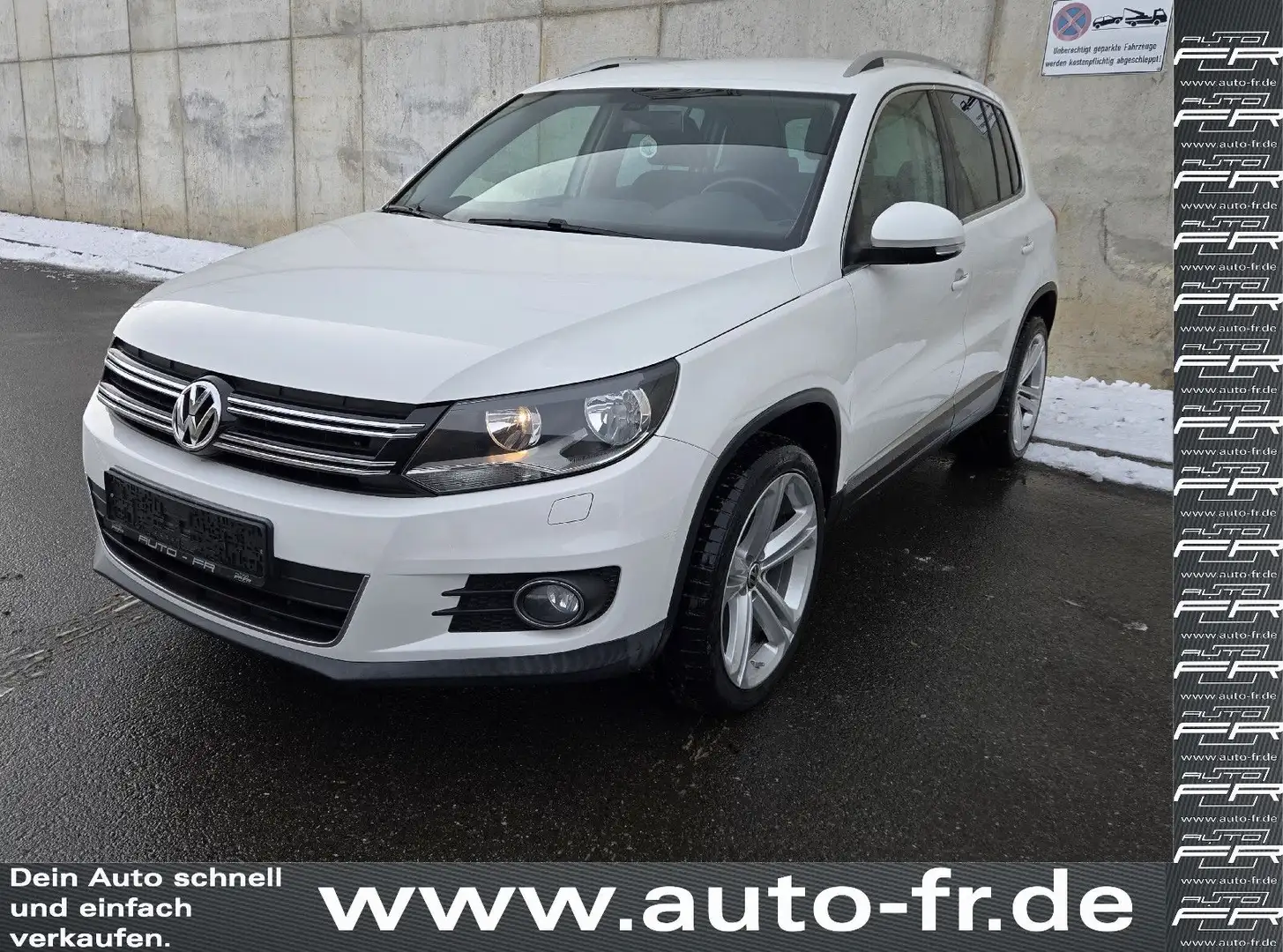 Volkswagen Tiguan Sport&Style 4Motion 2,0TDI 140PS AHK Weiß - 1