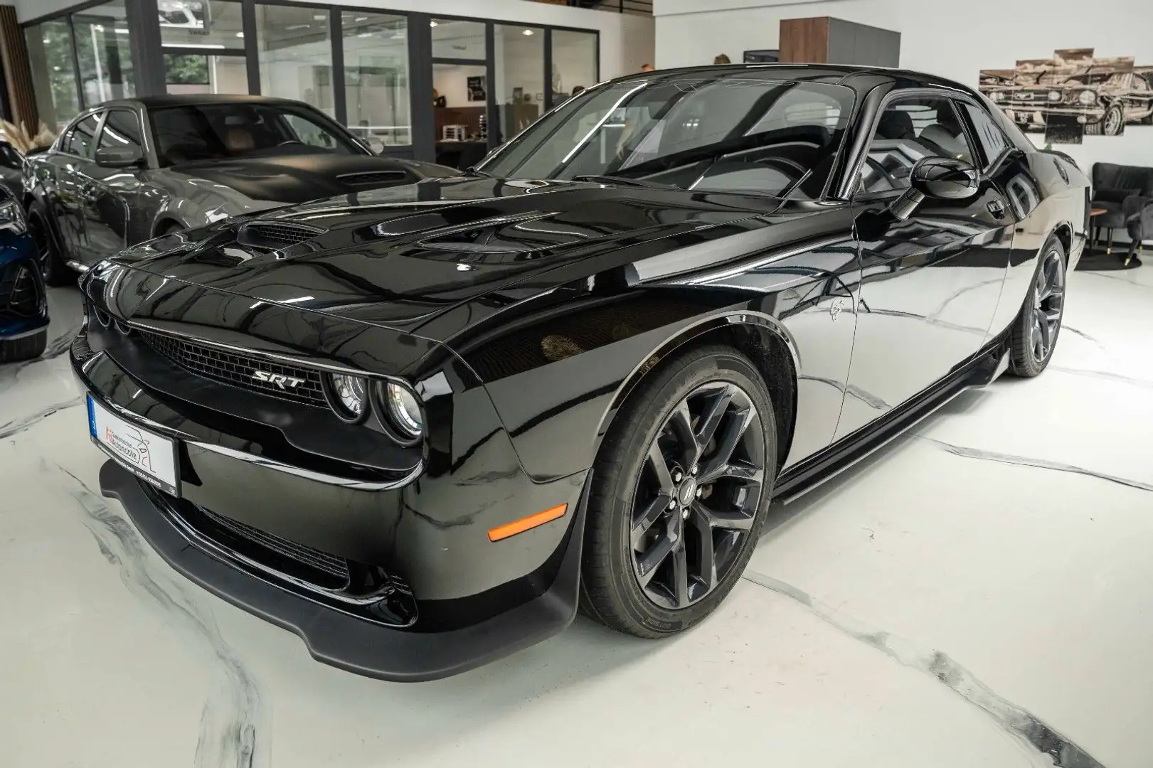 Dodge Challenger 5,7 Hemi NAV ALPINE KAMERA Schwarz - 1