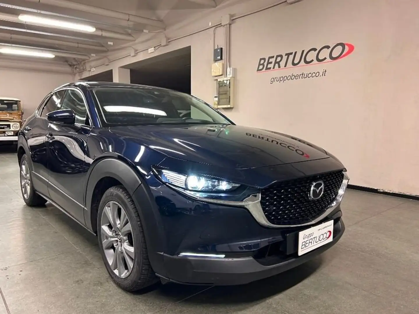 Mazda CX-30 2.0L e-Skyactiv-G 150 CV M Hybrid 2WD Exceed Modrá - 1