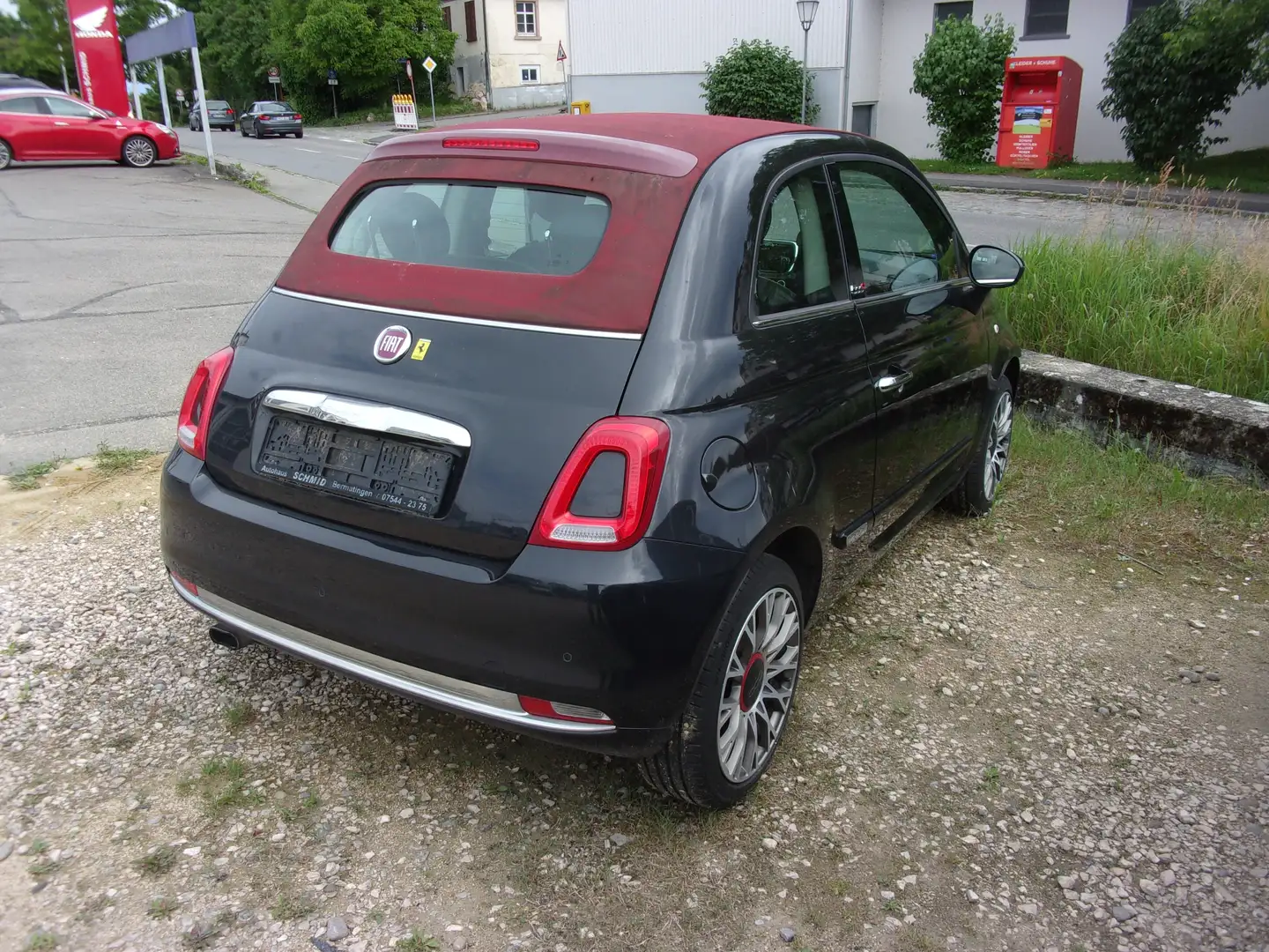 Fiat 500C 500 C 1.2 8V Lounge Schwarz - 1