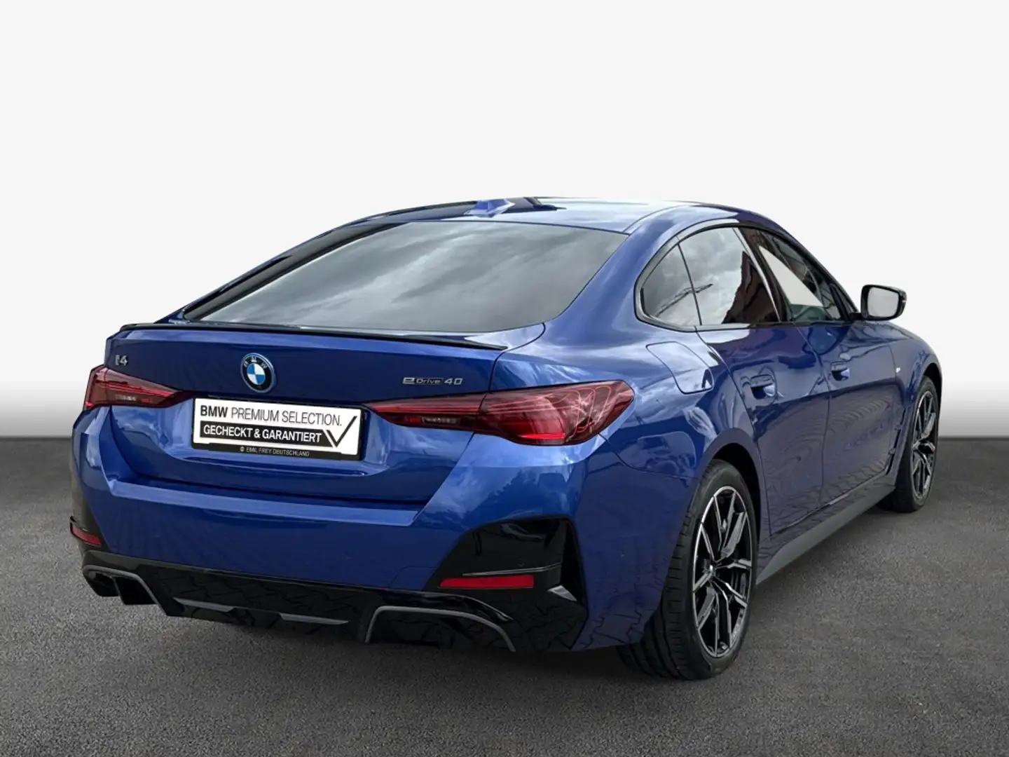 BMW i4 eDrive40 Gran Coupe Sportpaket HarmanKardon Blau - 2