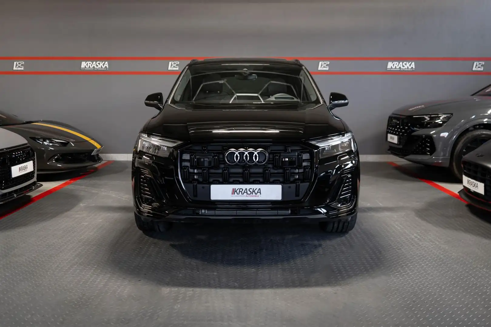 Audi Q7 50 TDI quattro S-Line SHZ - AHK- Matrix Чорний - 1