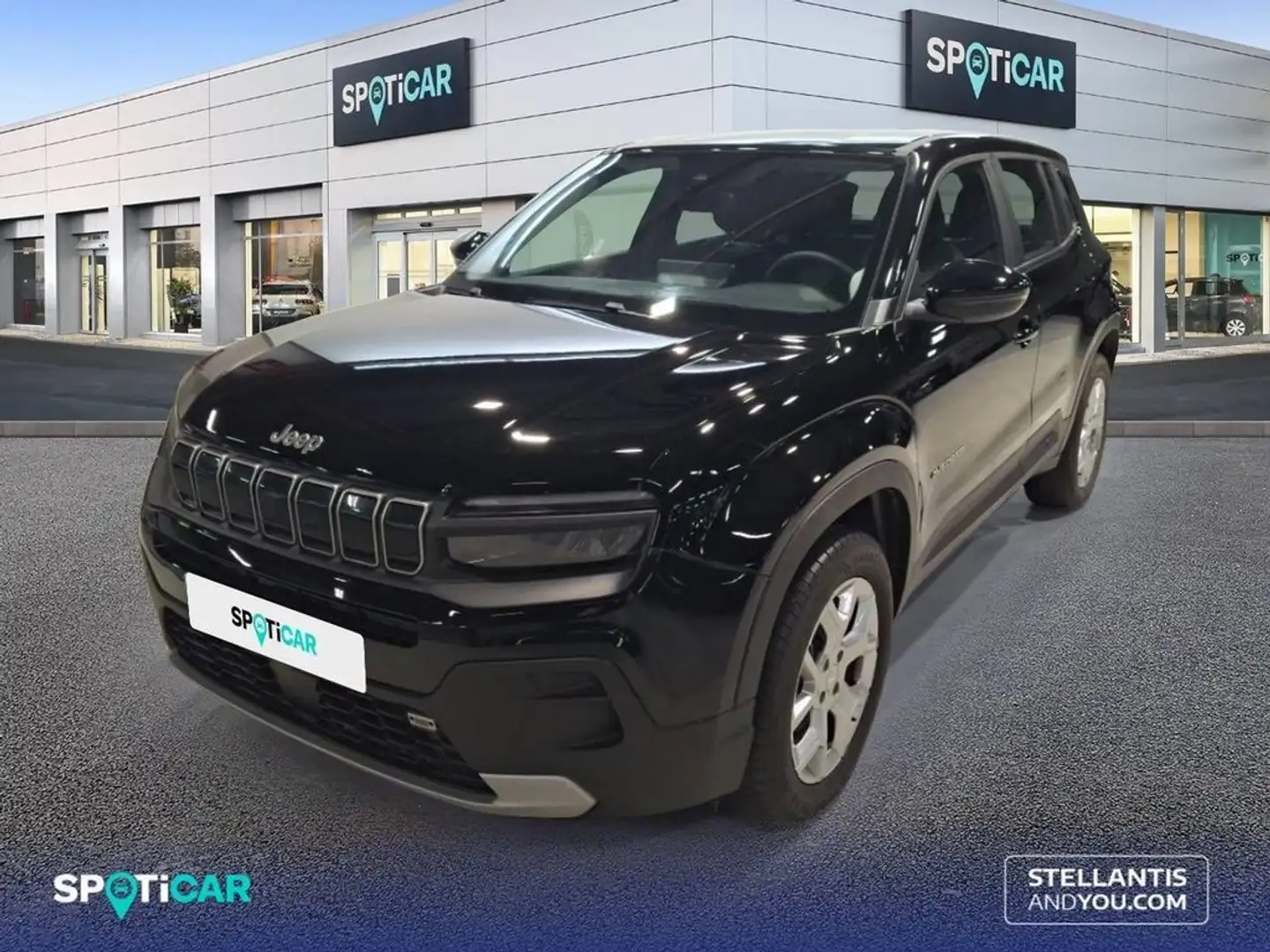 Jeep Avenger 1.2 Altitude 74KW Noir - 1