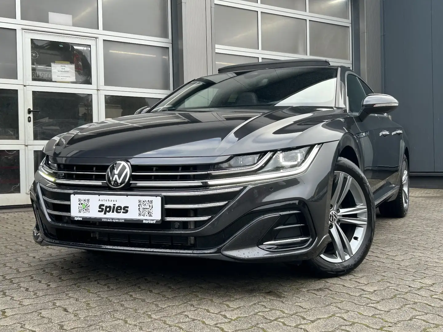 Volkswagen Arteon R-Line Limousine Panorama Standhzg Massage Gris - 2