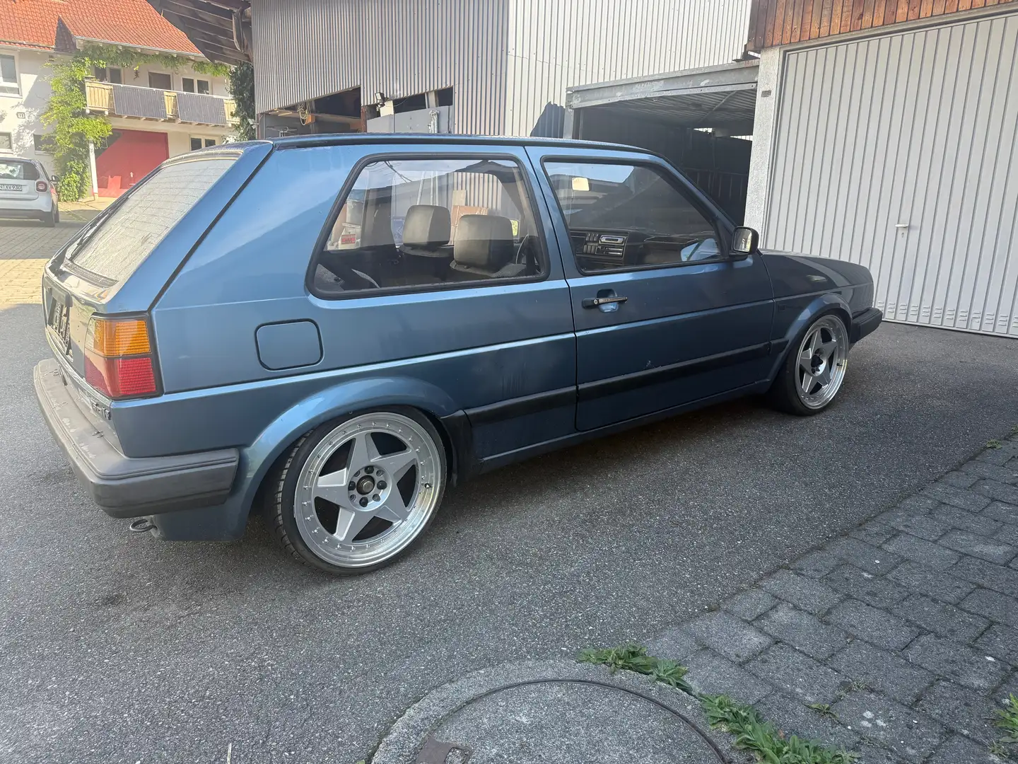 Volkswagen Golf Golf II Alufelgen Sportfahrwerk Radio CD 8fach be. Blau - 2