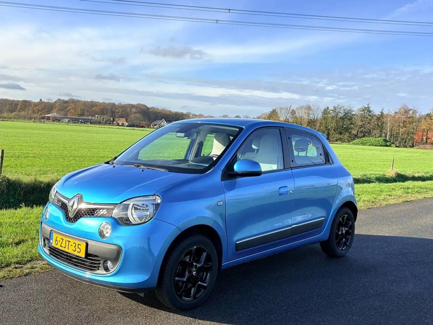 Renault Twingo 1.0 SCe Dynamique, Cruise, Airco, Isofix, 15" LM Blauw - 2