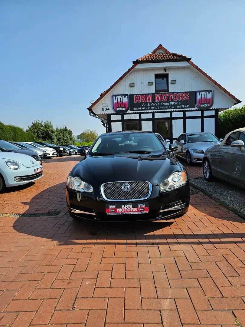Jaguar XF 3.0 V6  TÜV/AU NEU, BI-XENON, NAVI, AUTOMATIK Negro - 2