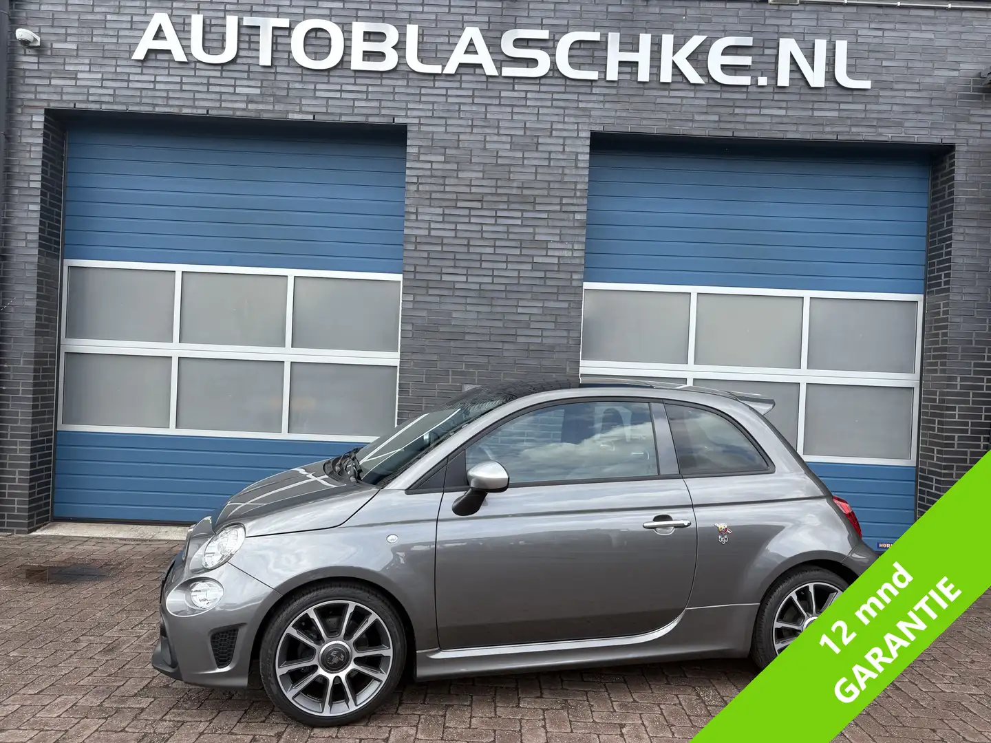 Fiat 500 Abarth 1.4 T-Jet Turismo, elektrische schuif/panodak !! t Gri - 1