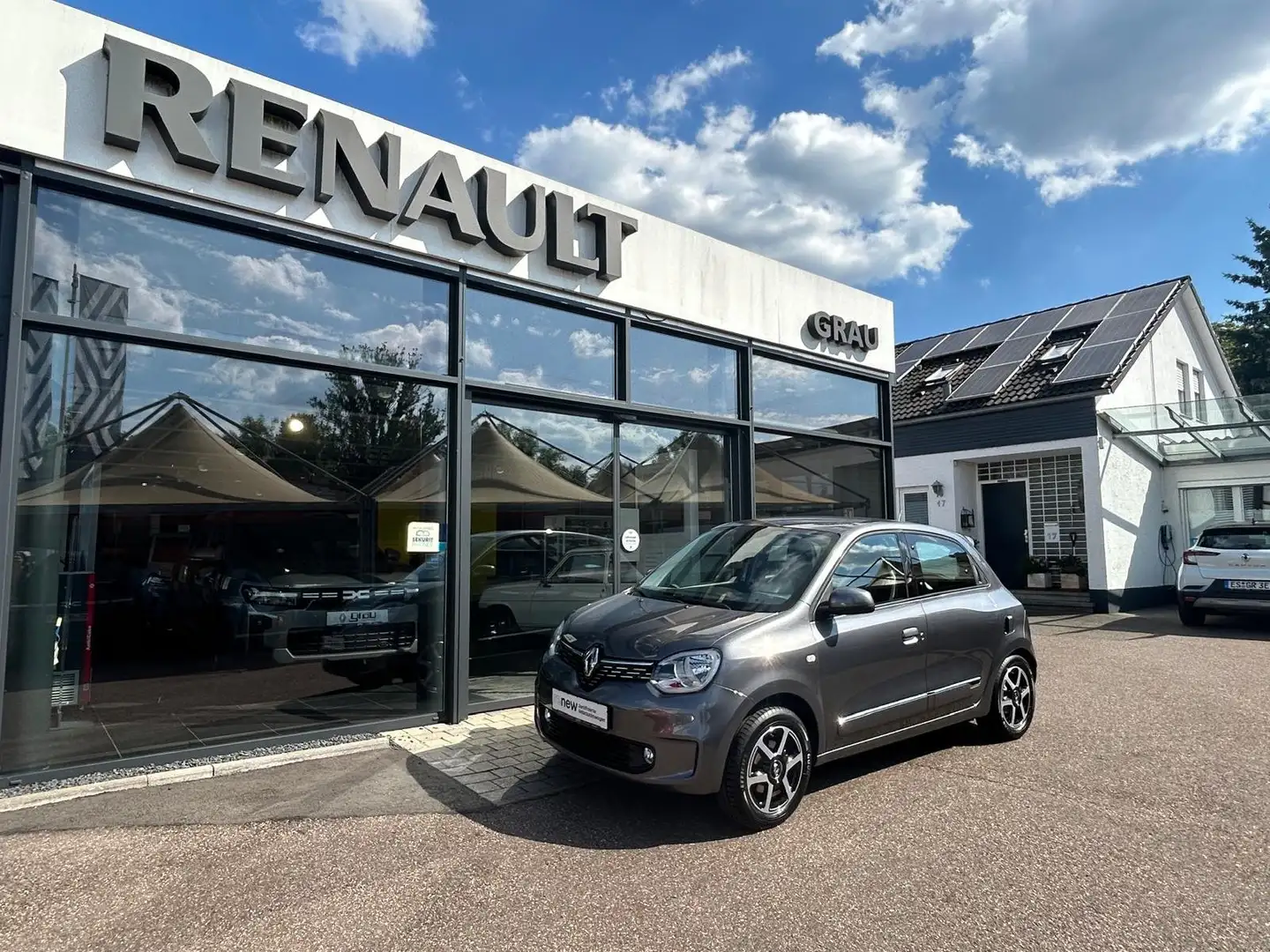 Renault Twingo Intens TCe 90 EDC Klima//WKR//Automatik Grau - 1