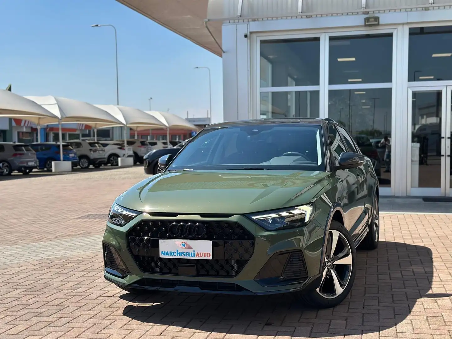 Audi A1 allstreet 30 1.0 tfsi Identity Contrast 116cv Zöld - 1