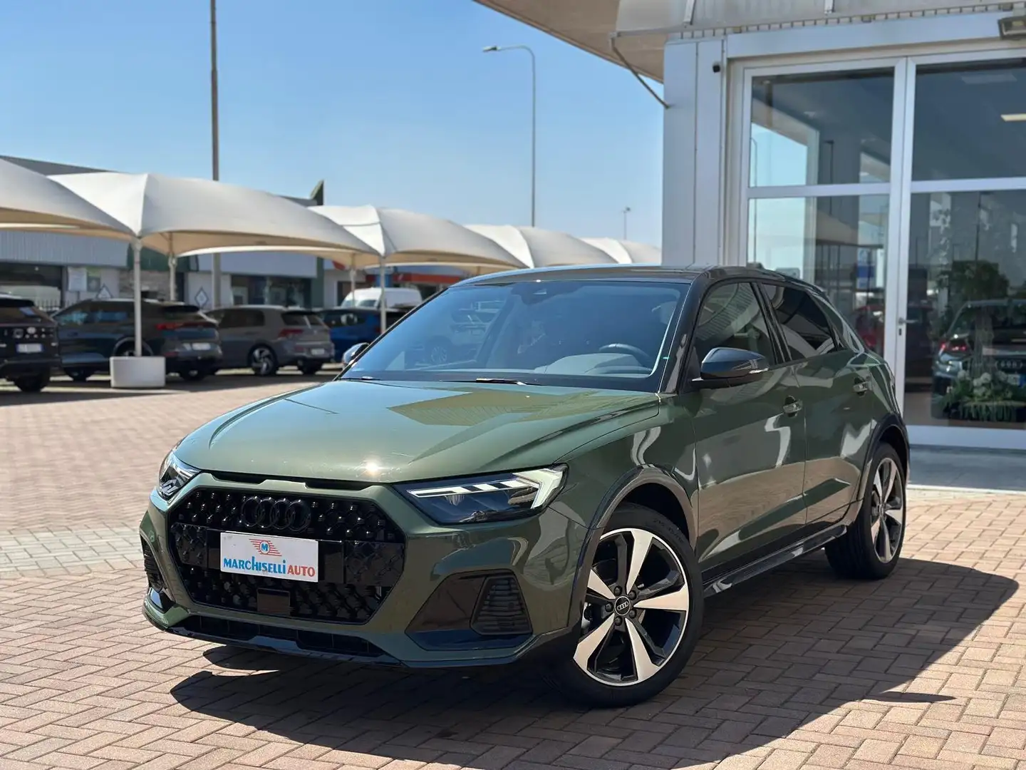 Audi A1 allstreet 30 1.0 tfsi Identity Contrast 116cv Zöld - 2