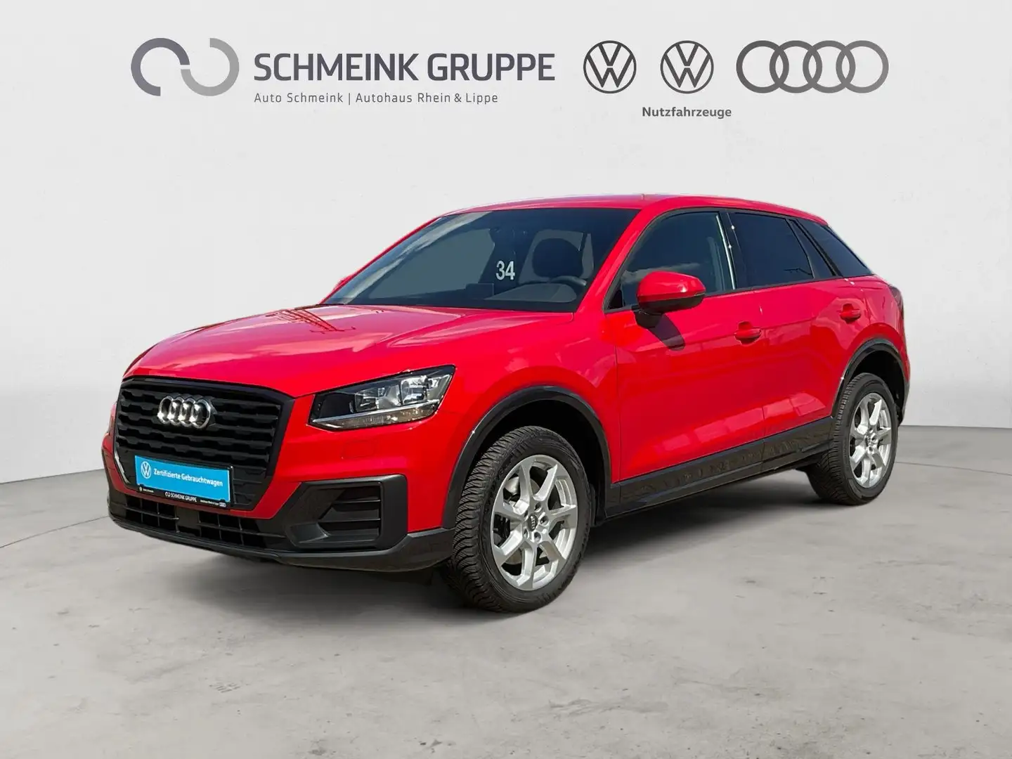 Audi Q2 sport 1.4 TFSI S tronic Sitzheizung Allwetter Rood - 1