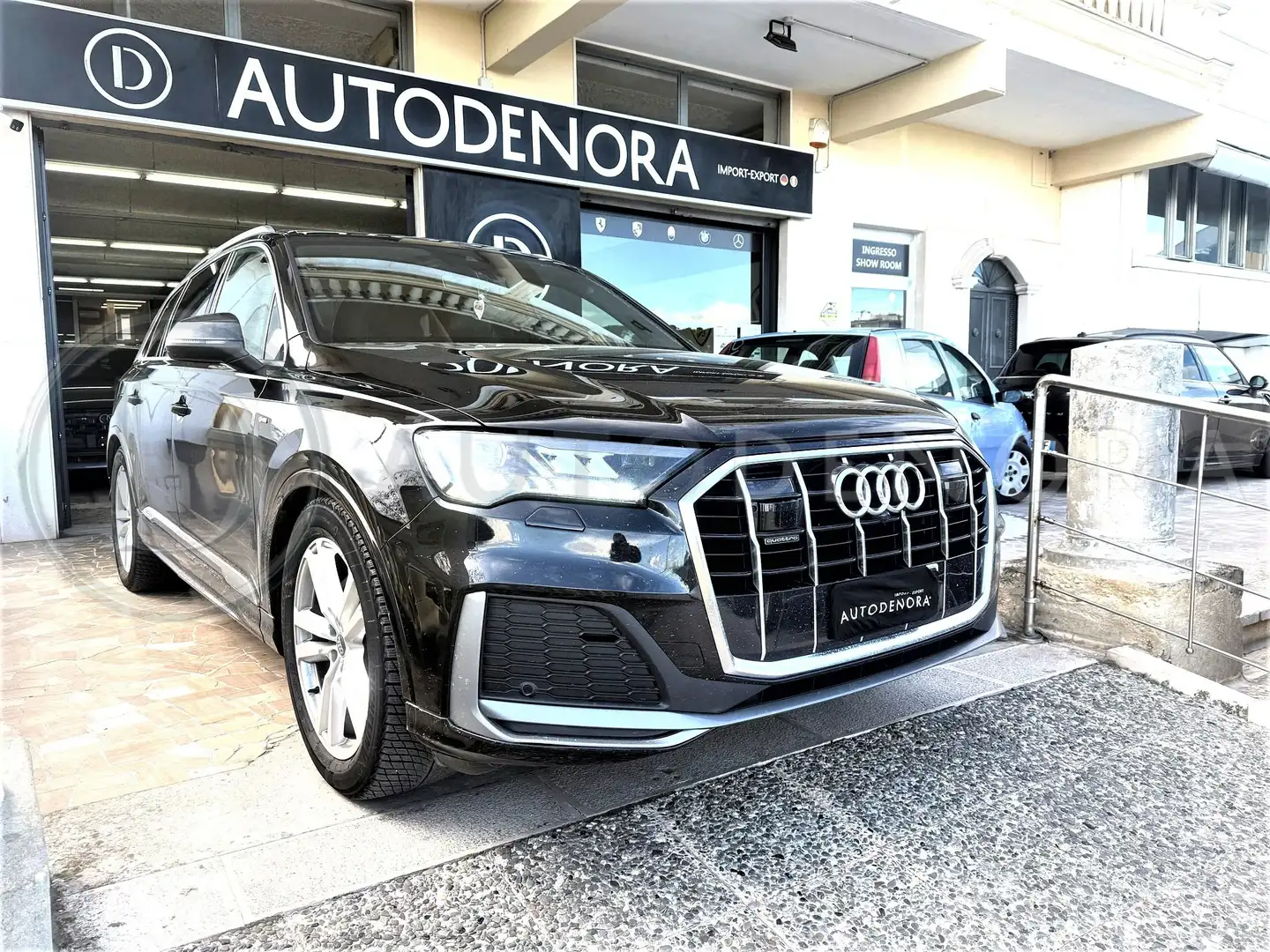 Audi Q7 50 3.0 286 CV 7 POSTI GANCIO TRAINO LED,TETTO,NAVI Nero - 1