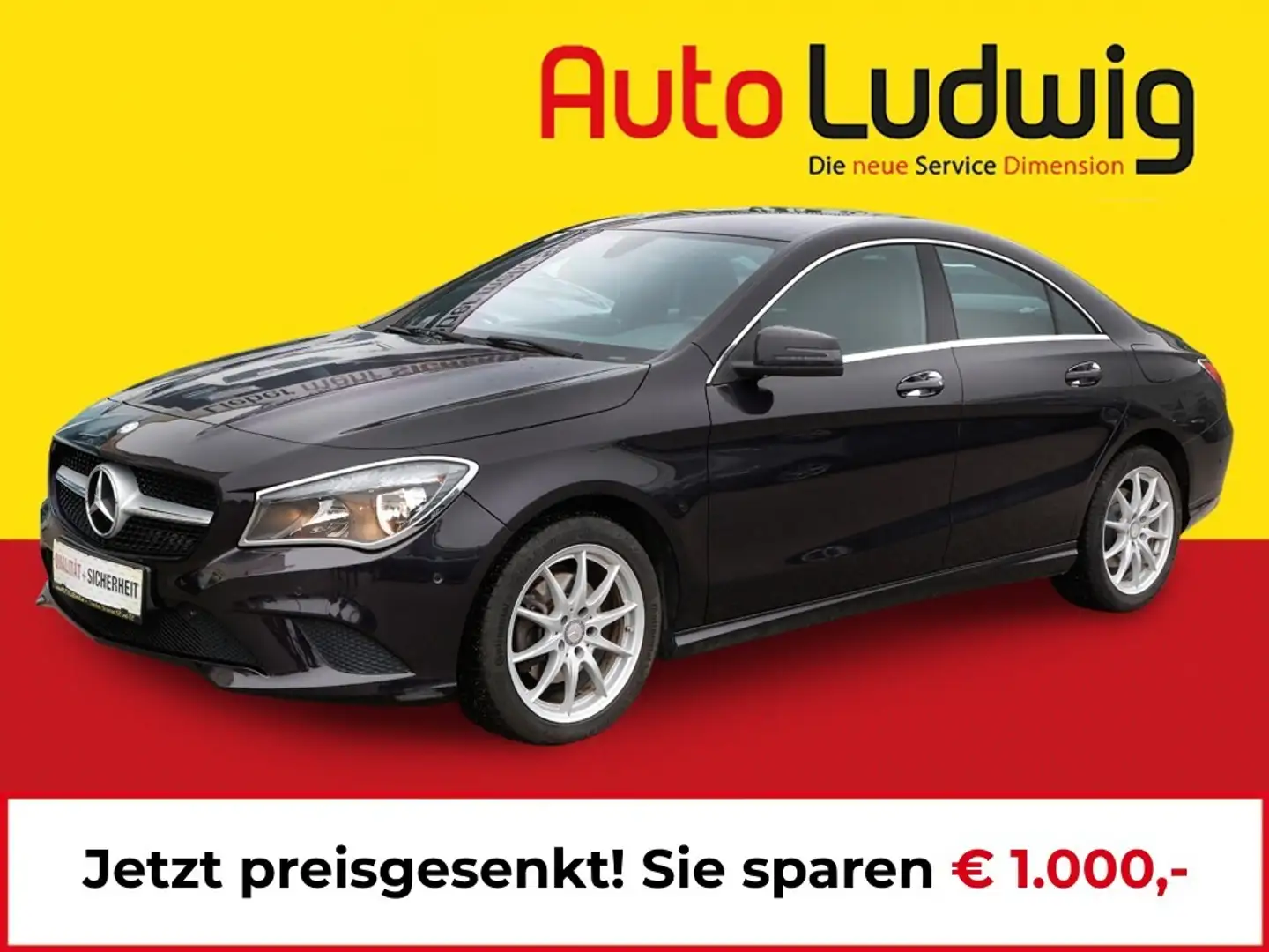 Mercedes-Benz CLA 200 CDI Schwarz - 1