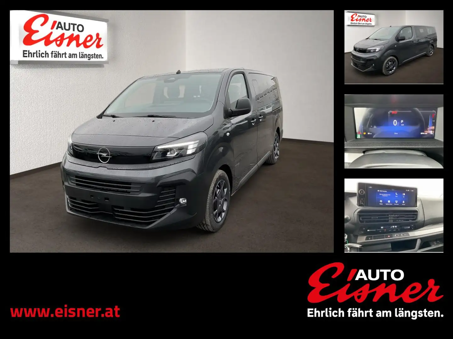 Opel Vivaro KOMBI XL 9 Sitzer Grau - 1