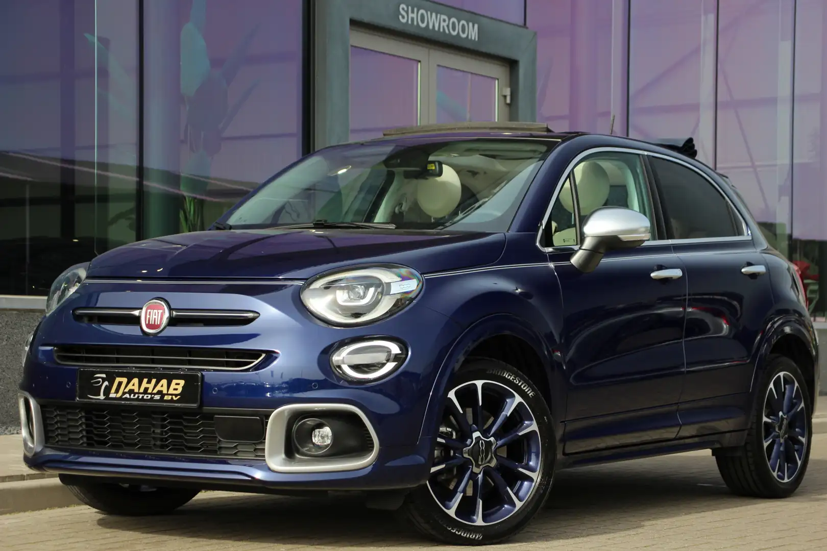 Fiat 500X 1.3 FireFly Turbo 150 Yacht Club Capri | Leder | S Blauw - 1