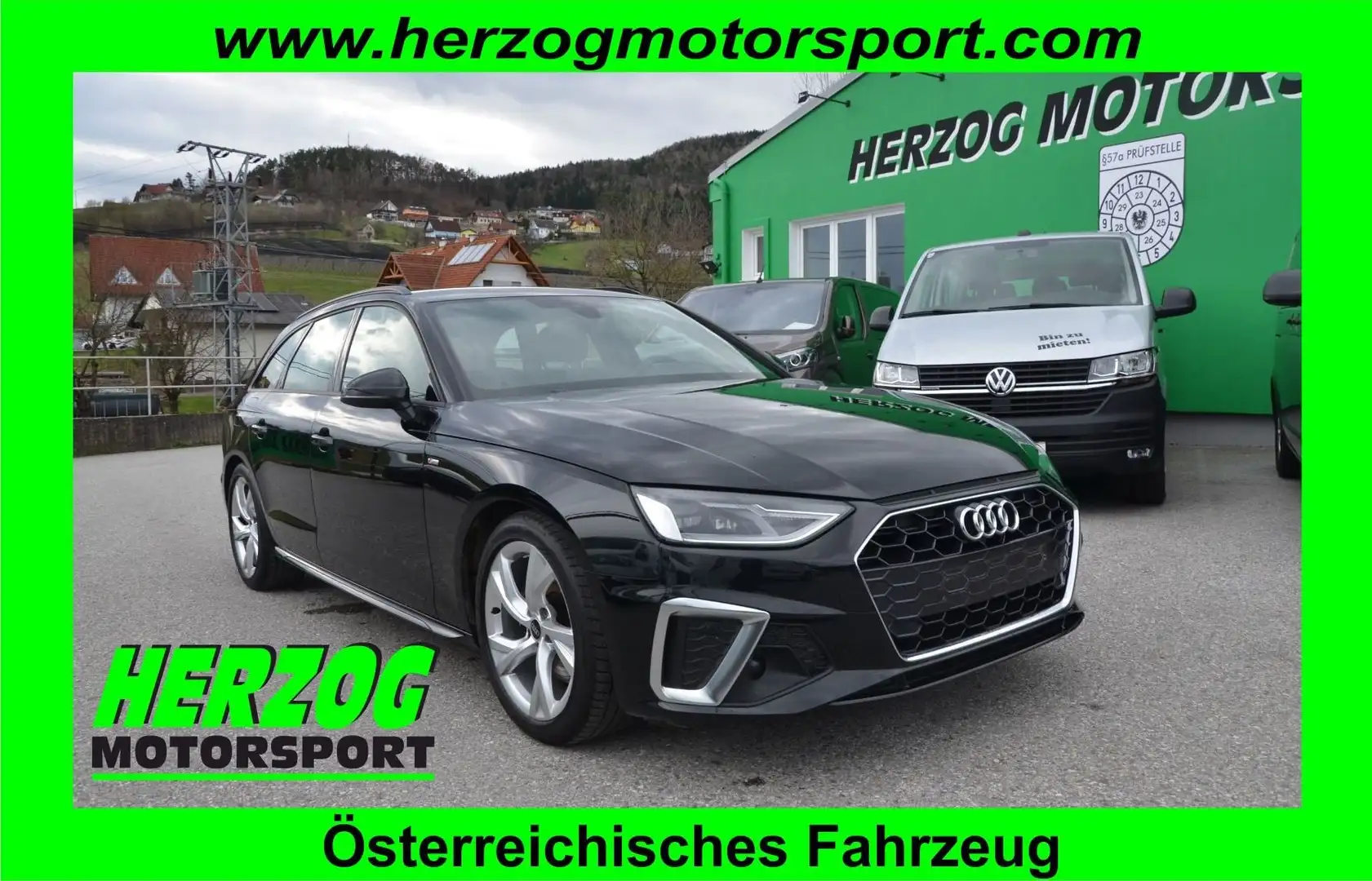 Audi A4 A4 Avant 30 TDI S-line S-tronic LED VIRTUAL NAVI Noir - 1