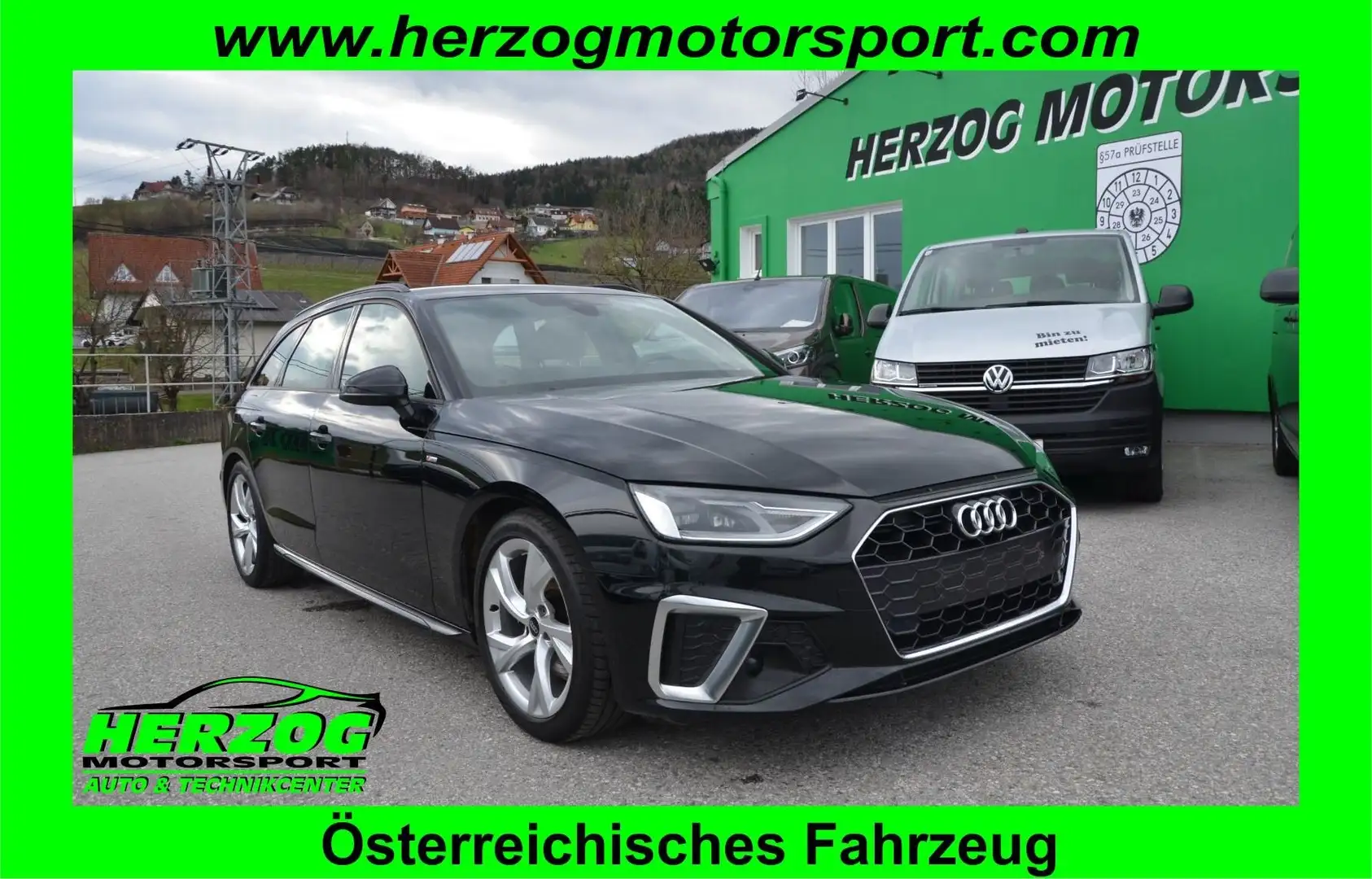 Audi A4 A4 Avant 30 TDI S-line S-tronic LED VIRTUAL NAVI Schwarz - 1