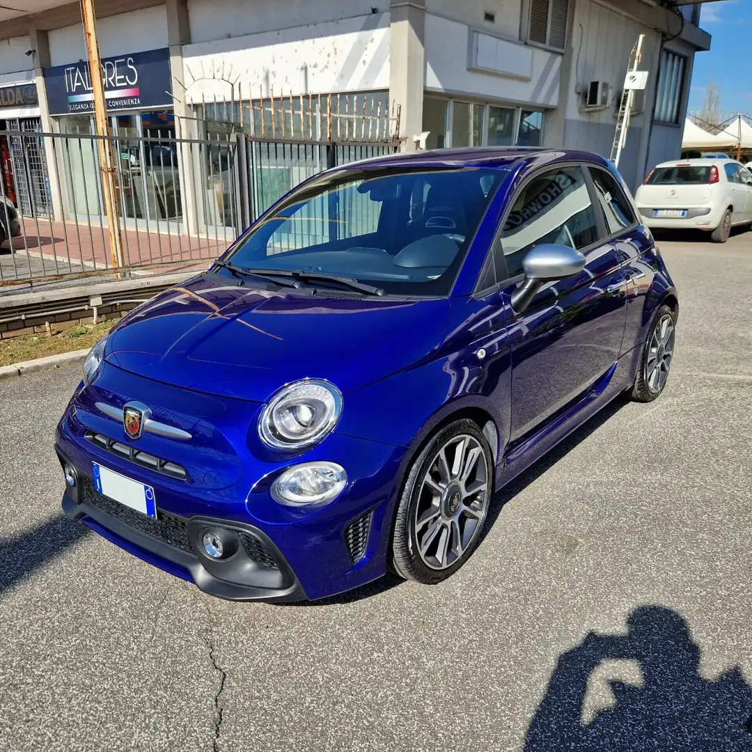 Abarth 595 1.4 Turbo T-Jet 165 CV Turismo Modrá - 2