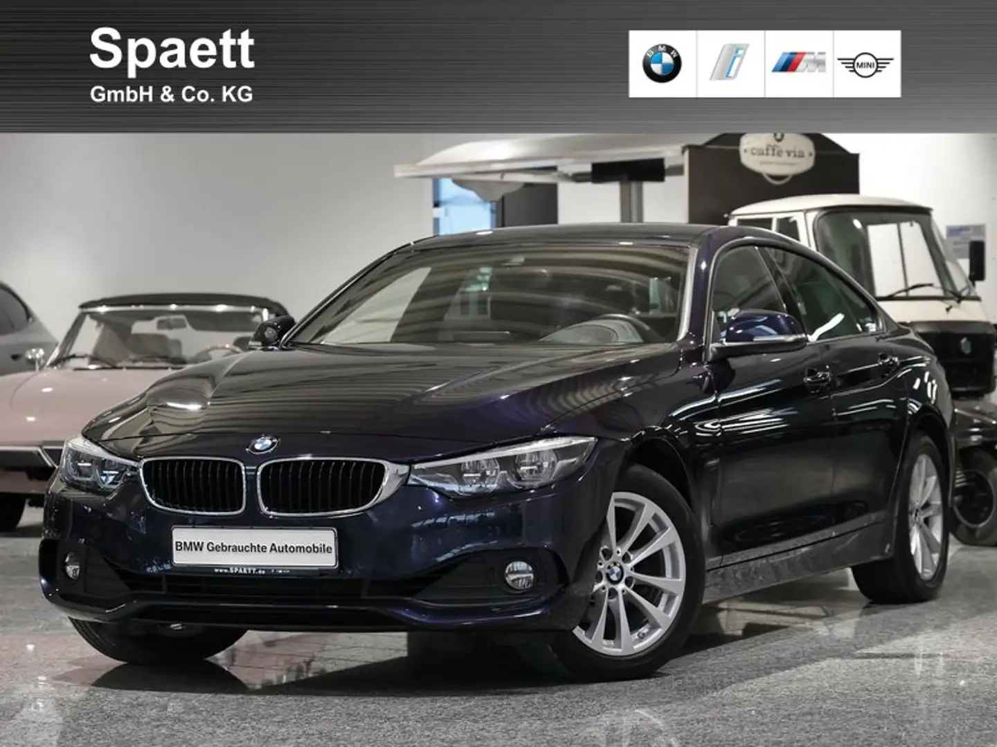 BMW 420 i xDrive Gran Coupé Advantage Head-Up DAB Bleu - 1