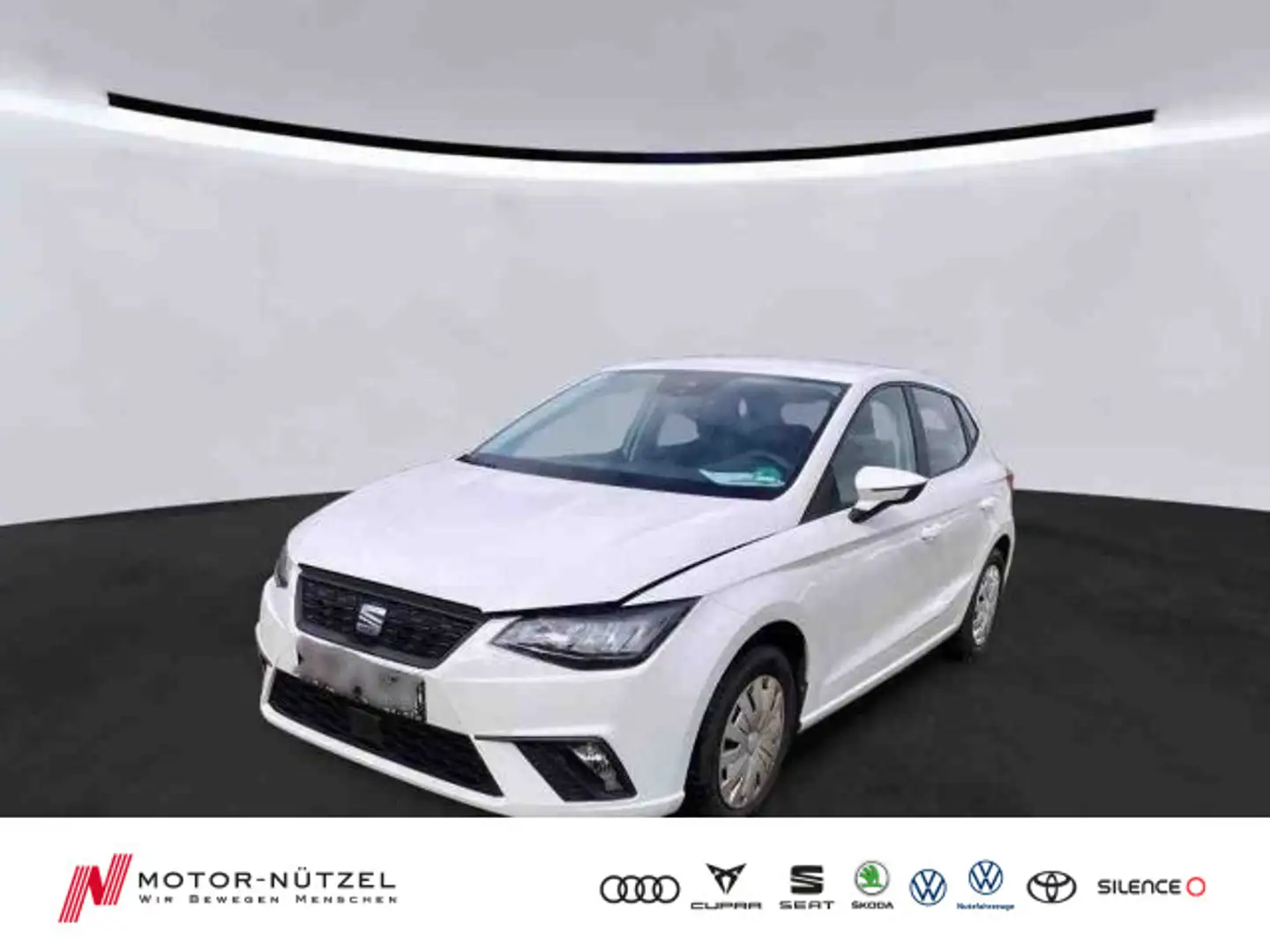 SEAT Ibiza 1.0 REFERENCE LED+SHZ+PDC+DAB+MFL+NSW+BT Weiß - 1