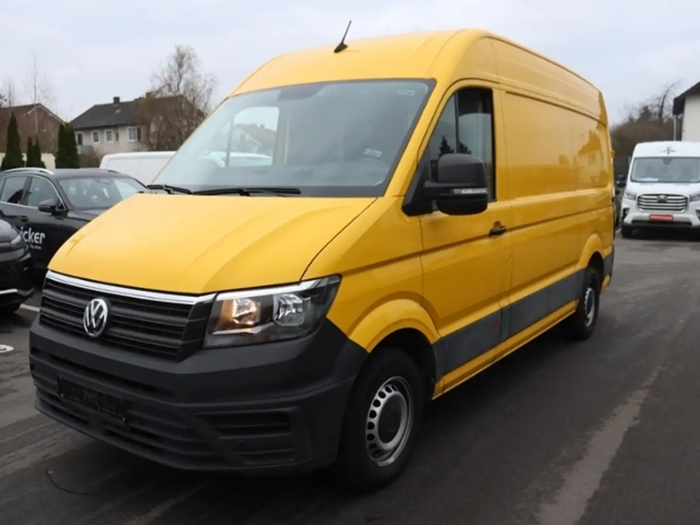 Volkswagen Crafter Kasten mittellang Hochdach 2.0TDI 296,-ohne Anzah Jaune - 1