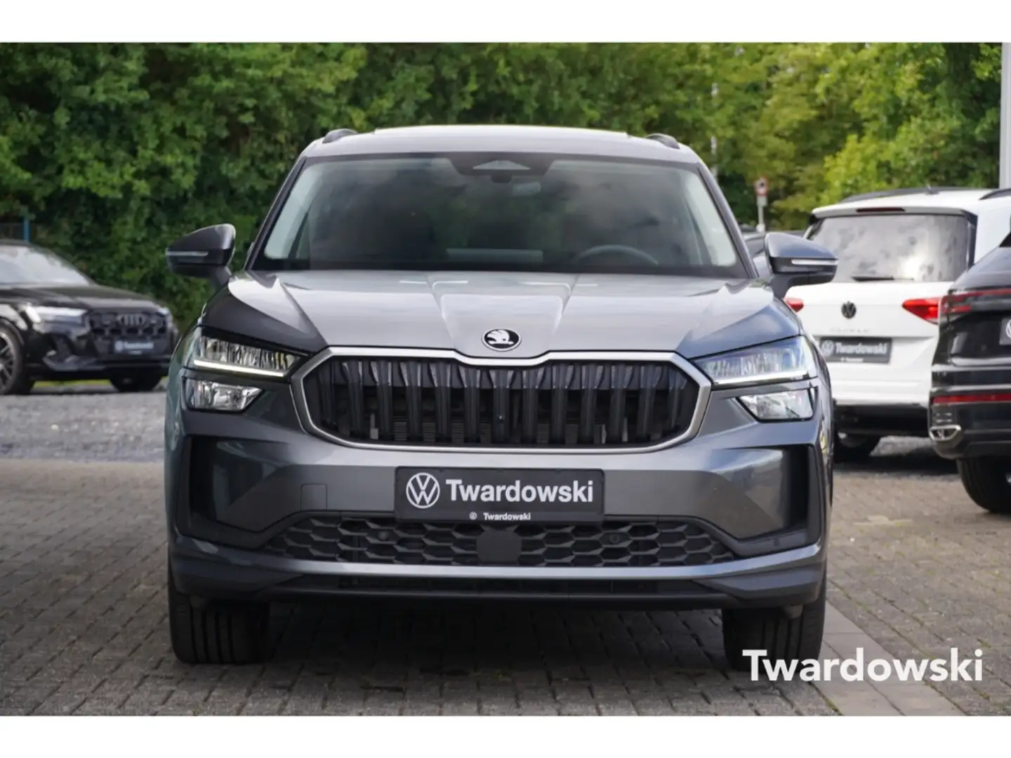 Skoda Kodiaq 2.0 TDI 4x4 Selection 7-Sitze PANO AHK ACC Grau - 2