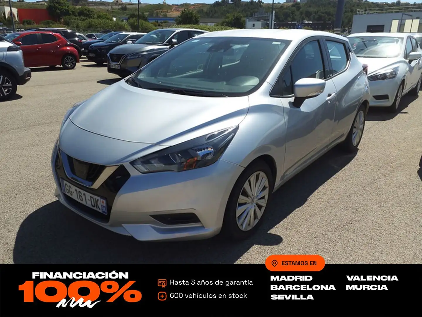 Nissan Micra IG-T 68 kW (92 CV) E6D-F Tekna Plateado - 1