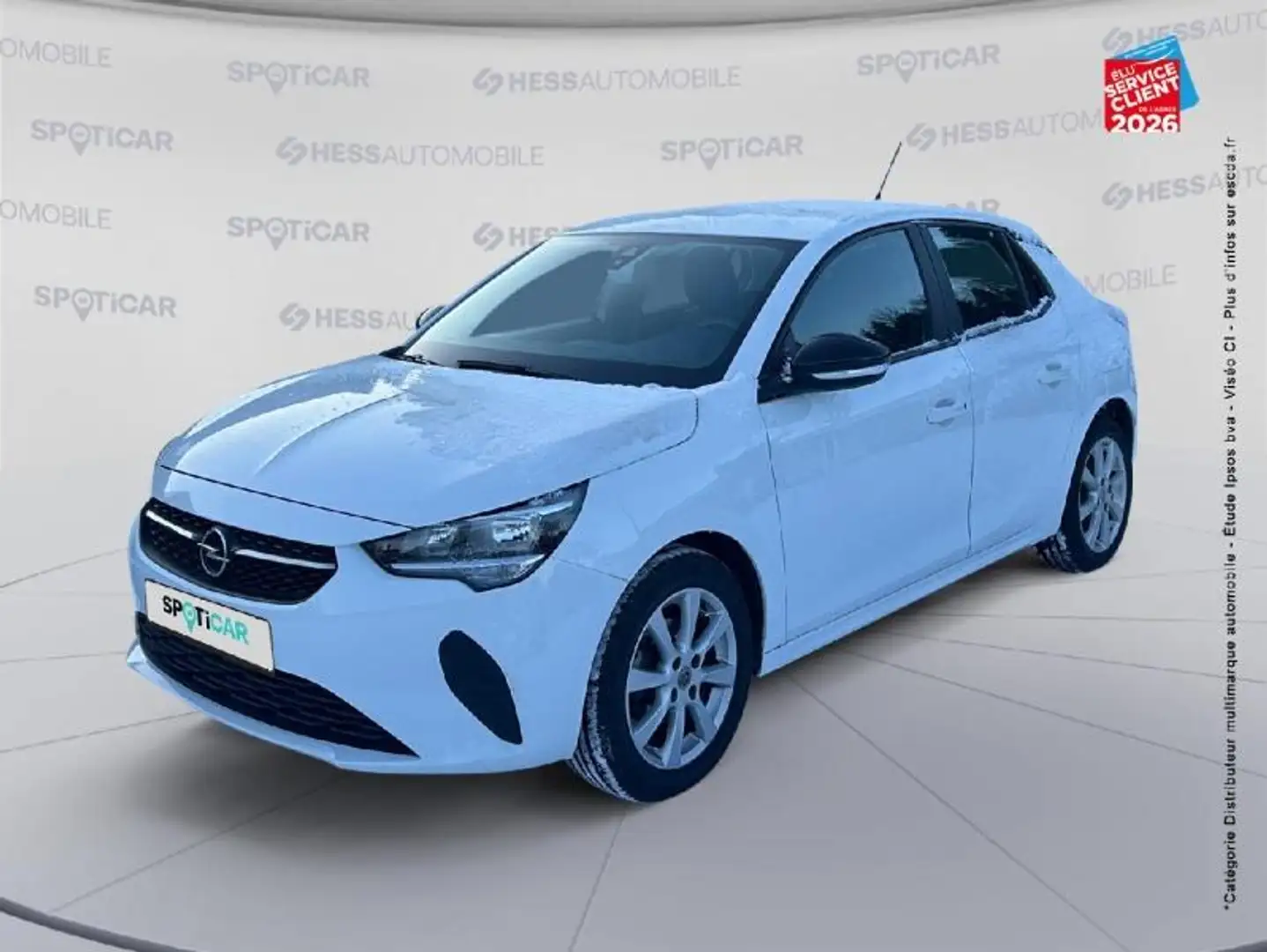 Opel Corsa-e 1.2 75ch Edition Blanc - 1