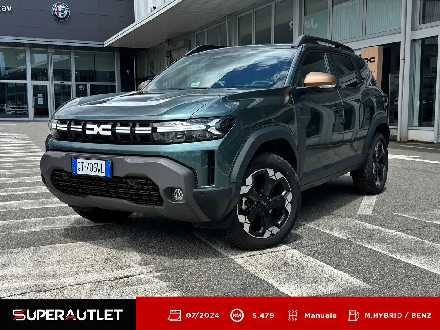 Dacia Duster NUOVO extreme mild hybrid 130 4x4 Vert - 1