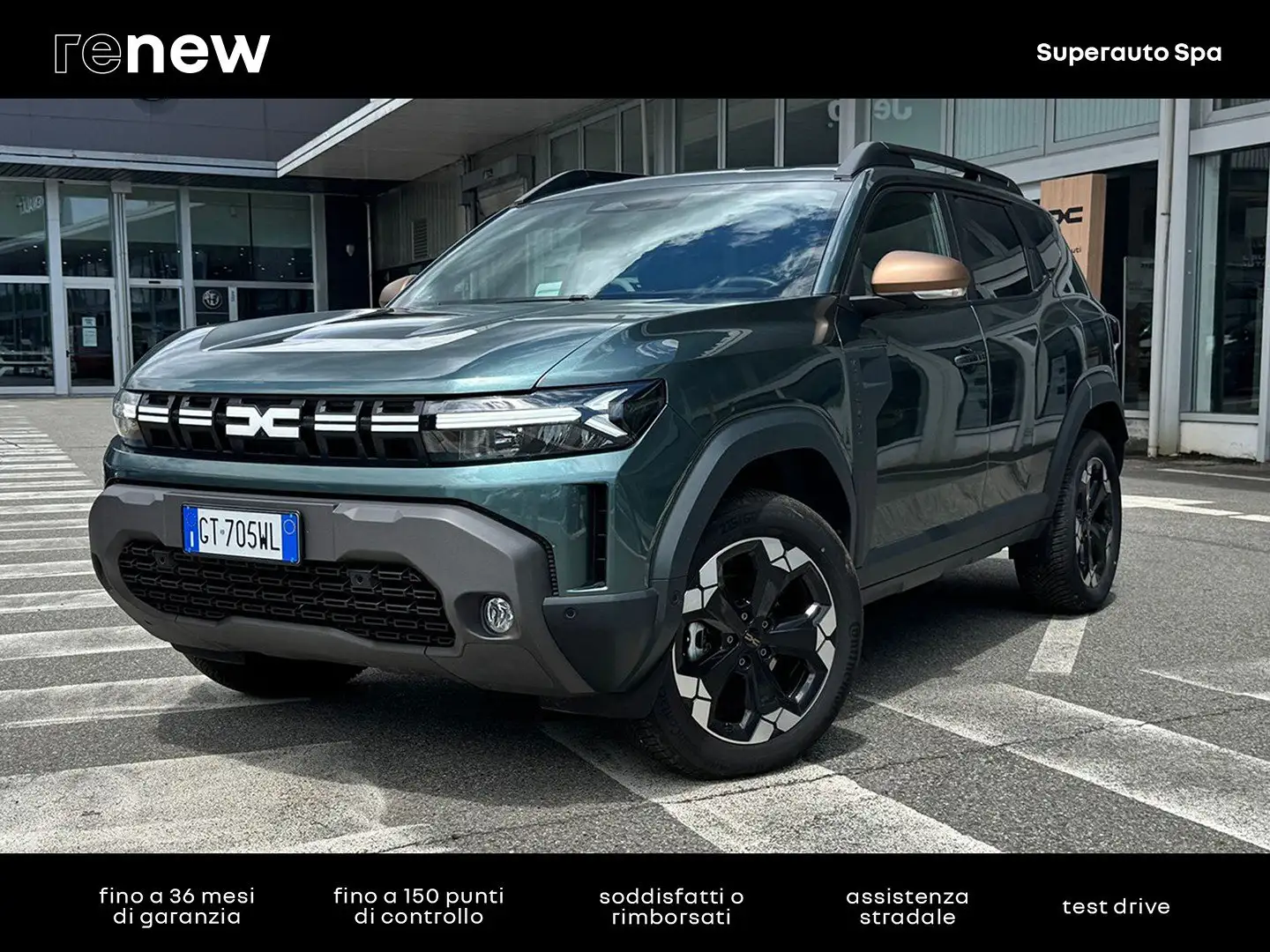 Dacia Duster NUOVO extreme mild hybrid 130 4x4 Zöld - 1