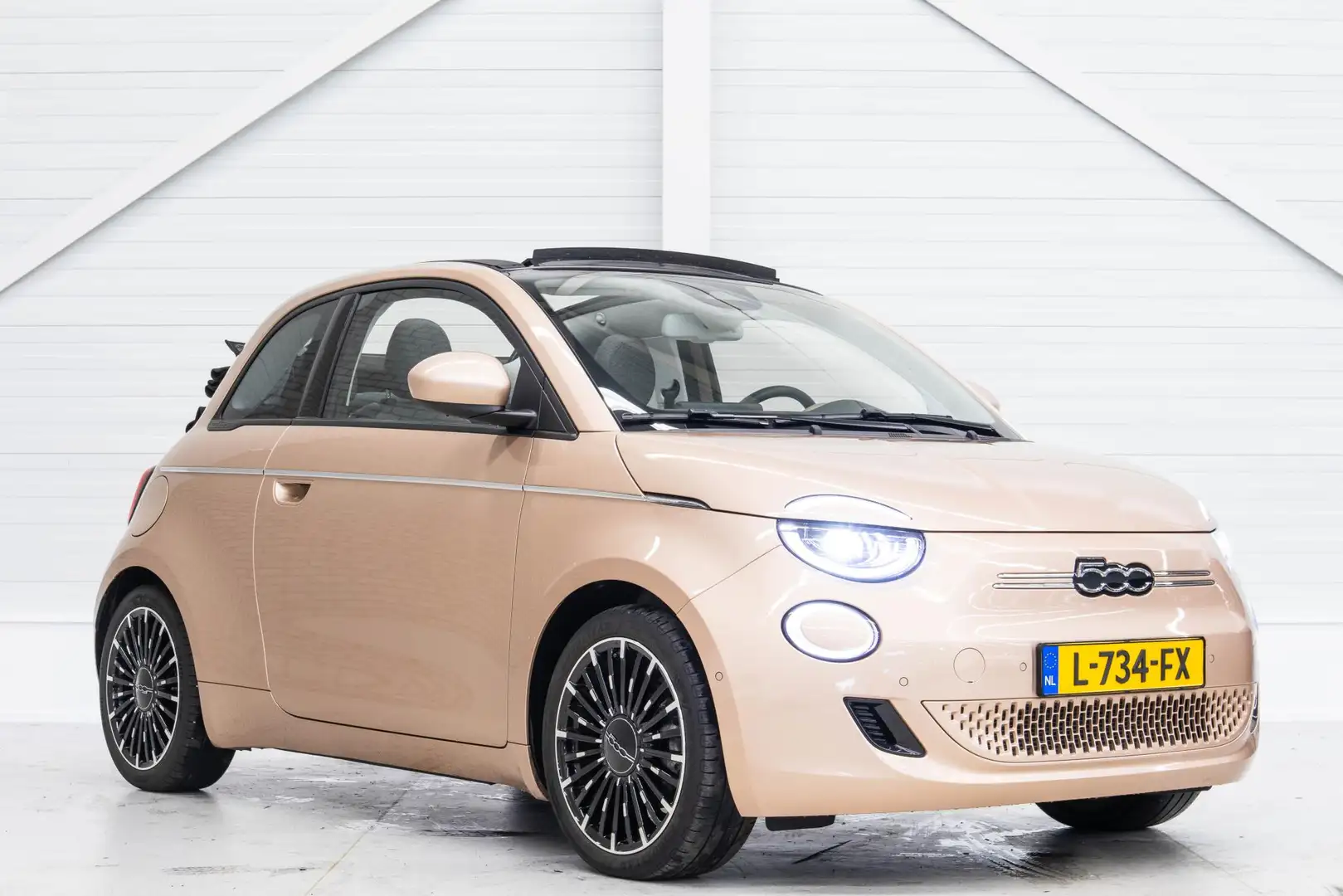 Fiat 500C Icon 42 kWh Geel - 1