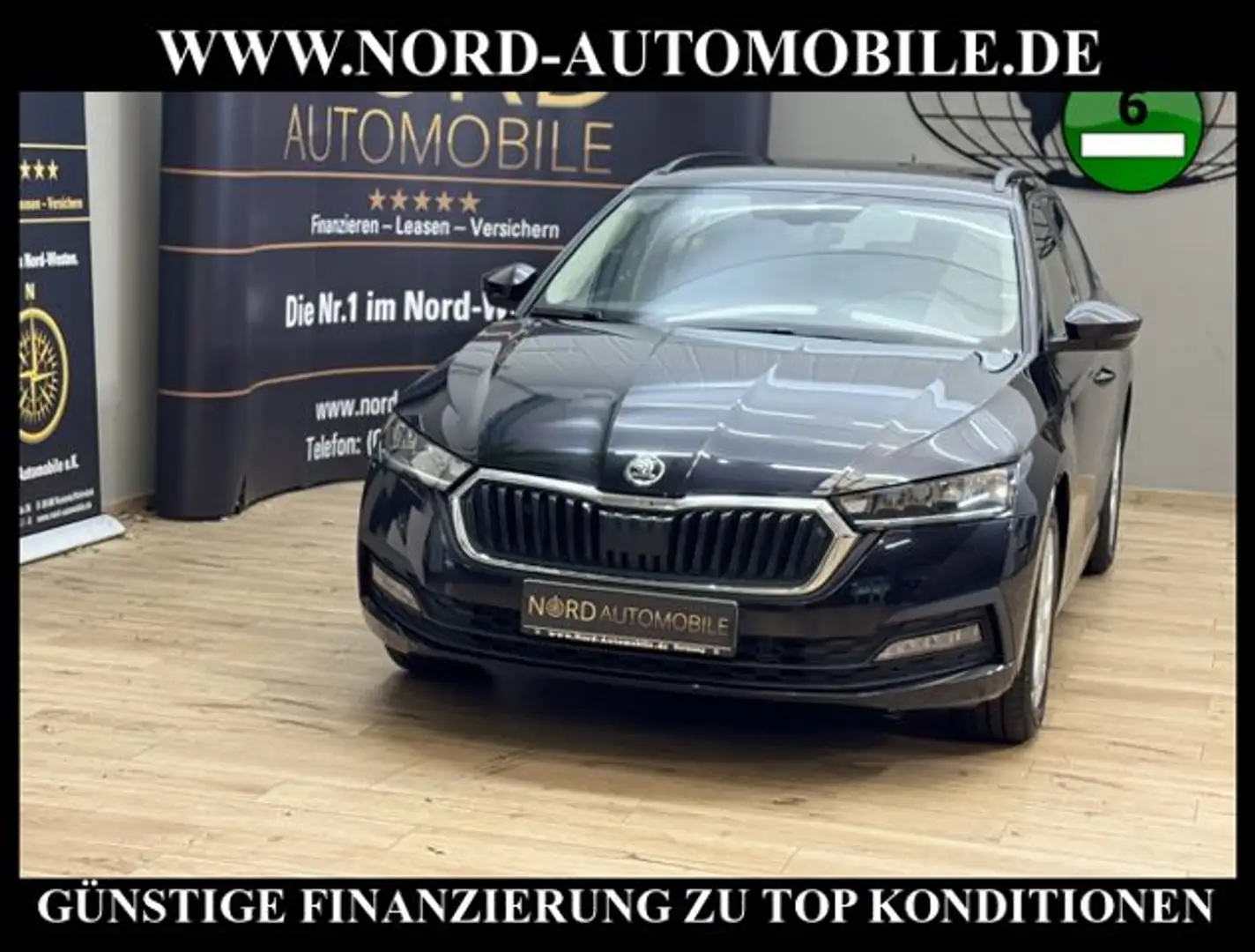 Skoda Octavia iV Combi Ambition 1.4 TSI DSG LED/AHK/17 Ambition Schwarz - 1