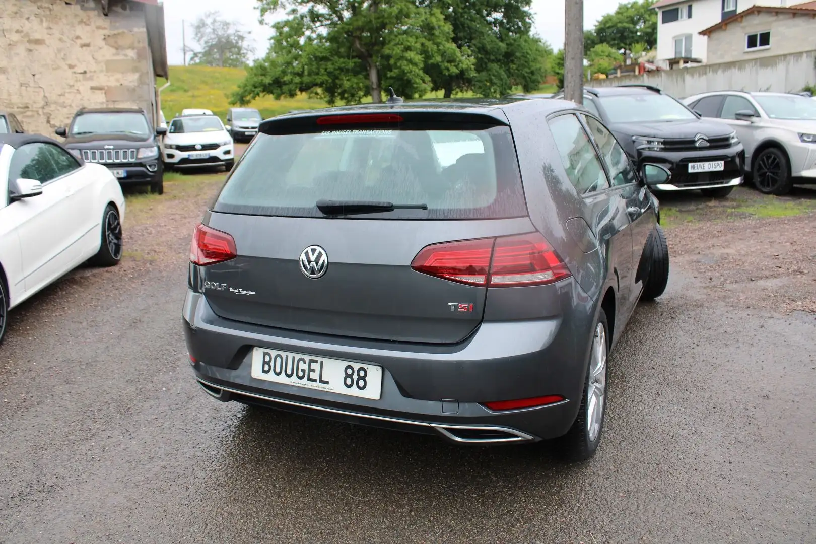 Volkswagen Golf TFSI 150 CV GPS 3D TOIT PANO USB JA 17 CUIR PK HIV Gris - 2